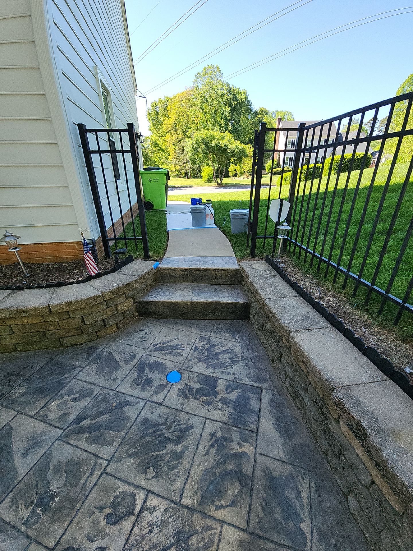 Pool Deck using AcryFin by DuraSeal