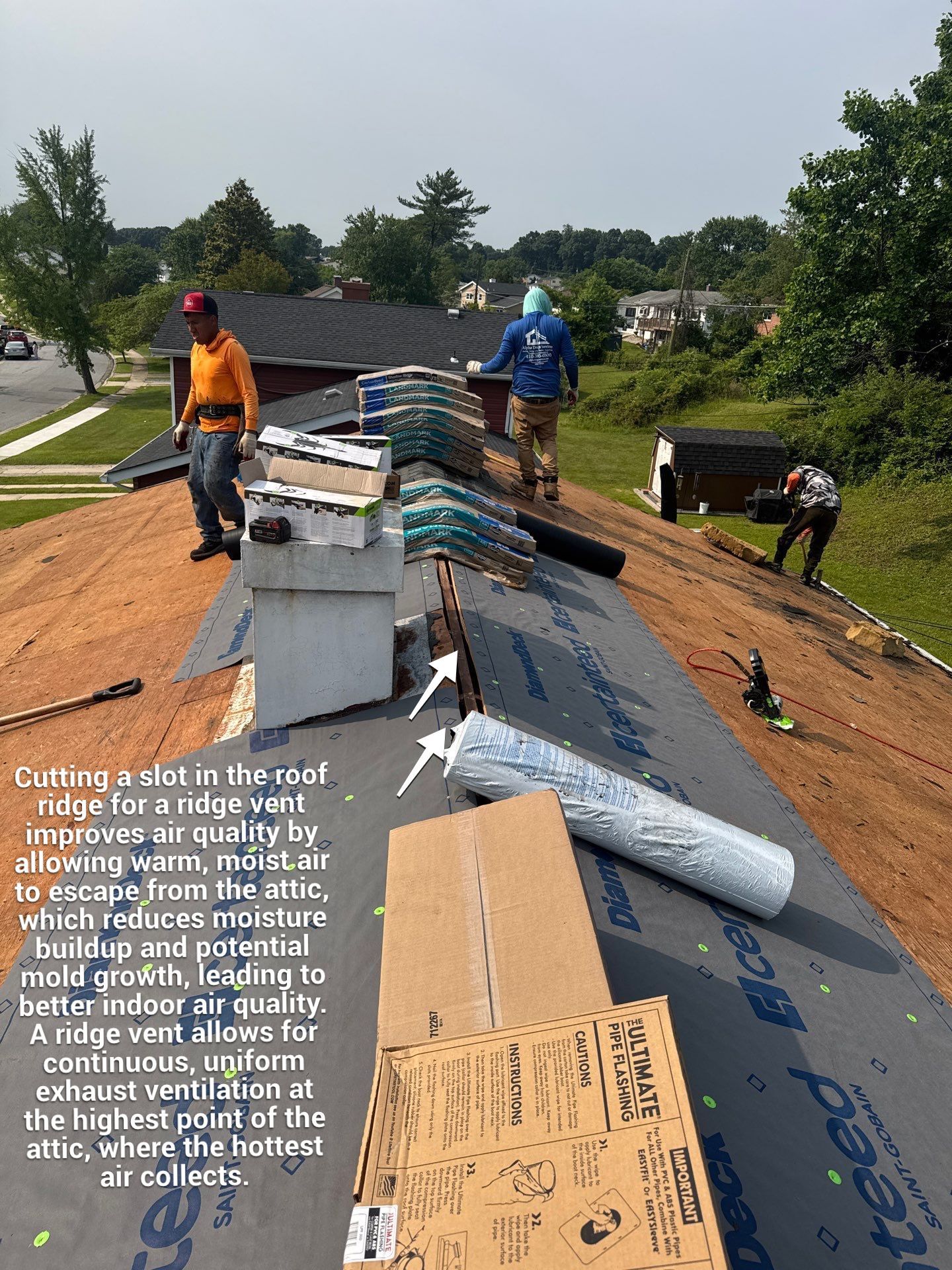 New Shingle Roof by Alpha Design Services