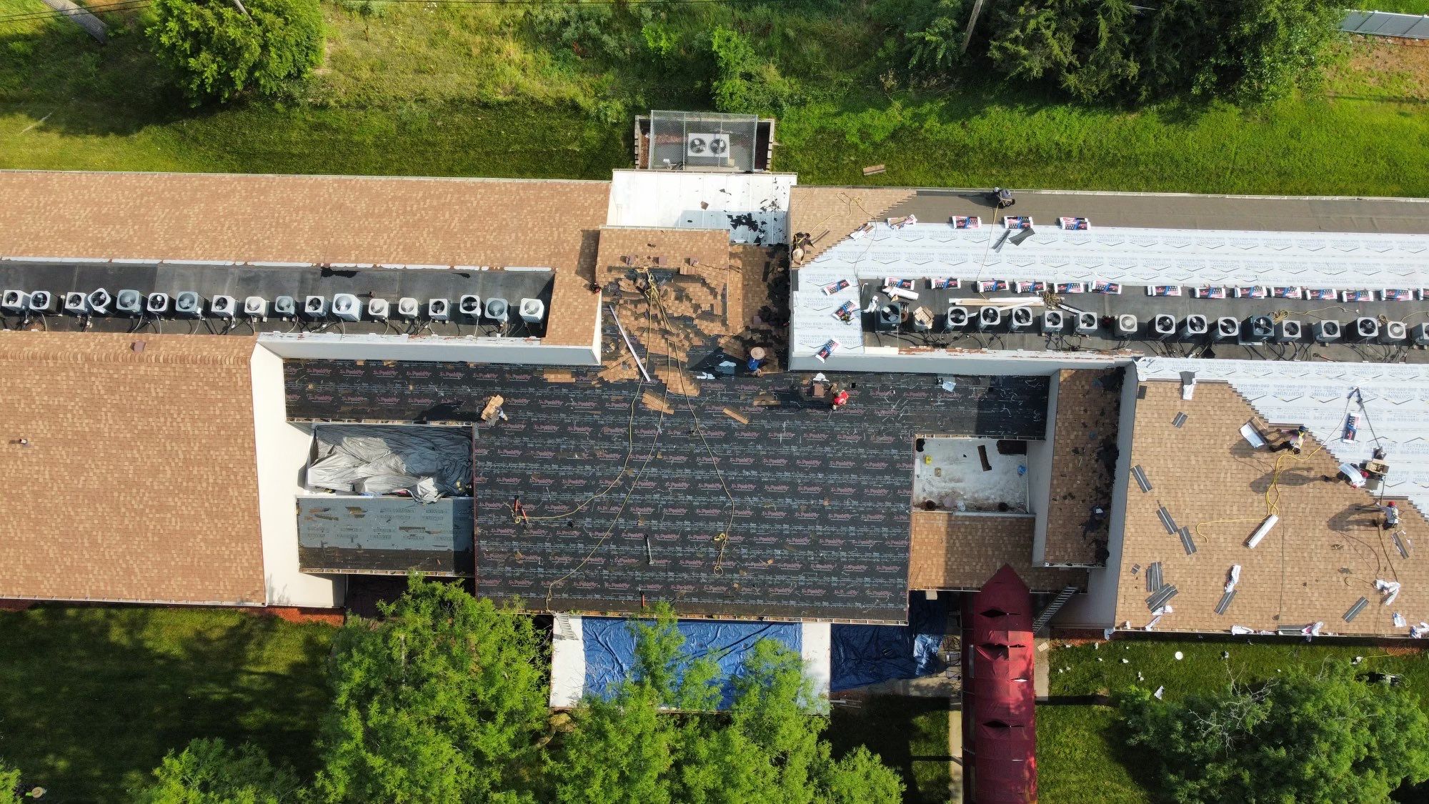 Lightning Commercial Restoration using Tamko Titan by Lightning Exteriors