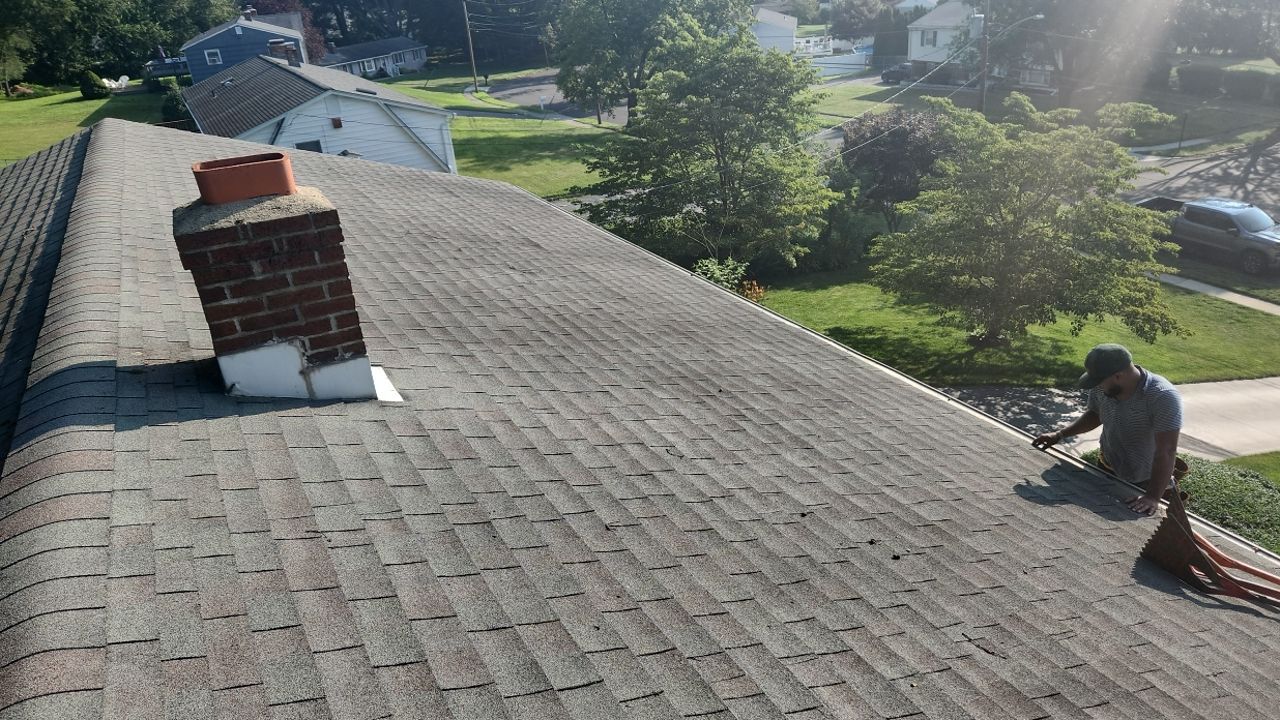 Residential Roofing Installation using Owens Corning Duration Driftwood by A Plus Exterior