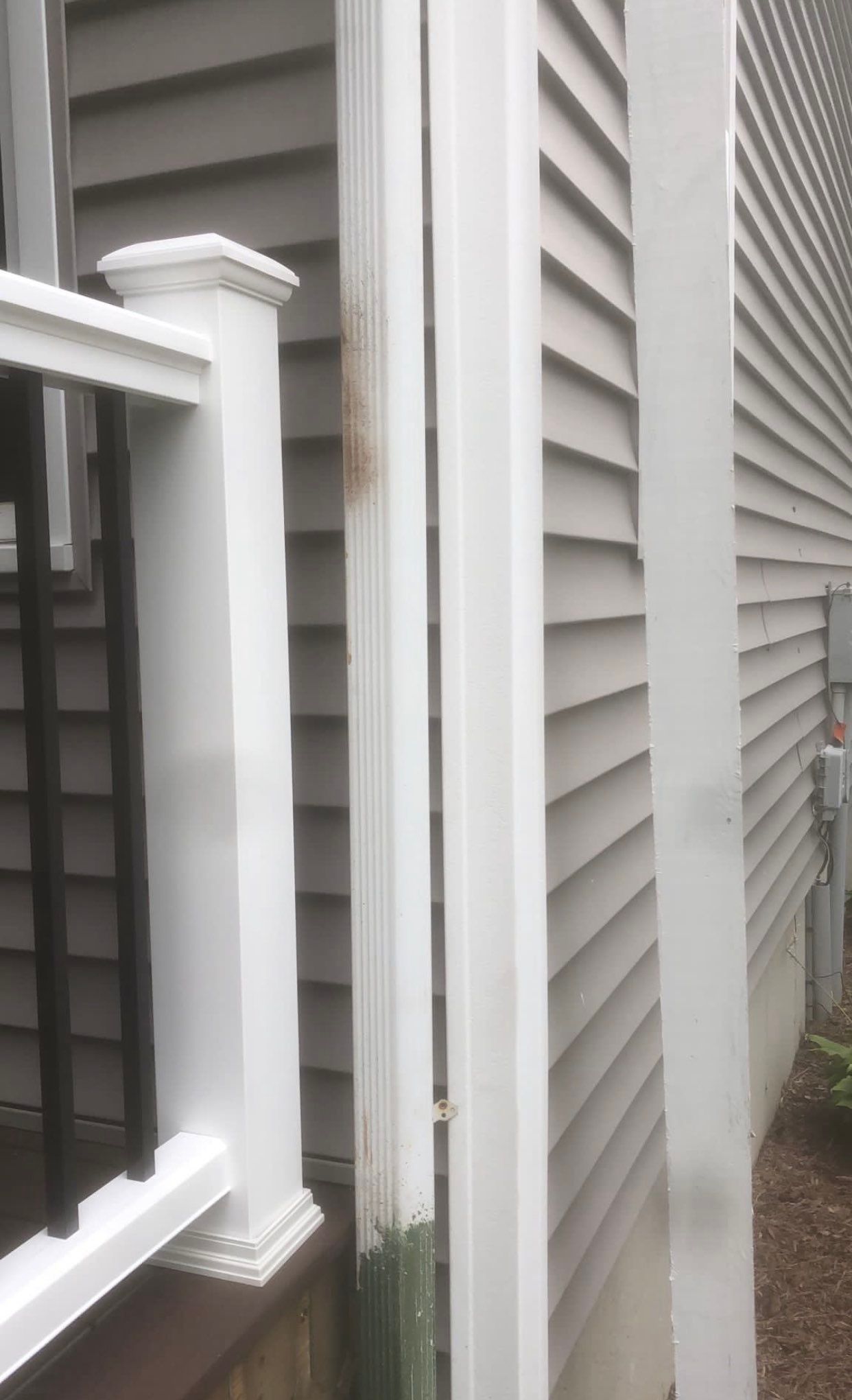 Siding Repair using Certainteed Monogram 4" Double 4 by A Plus Exterior