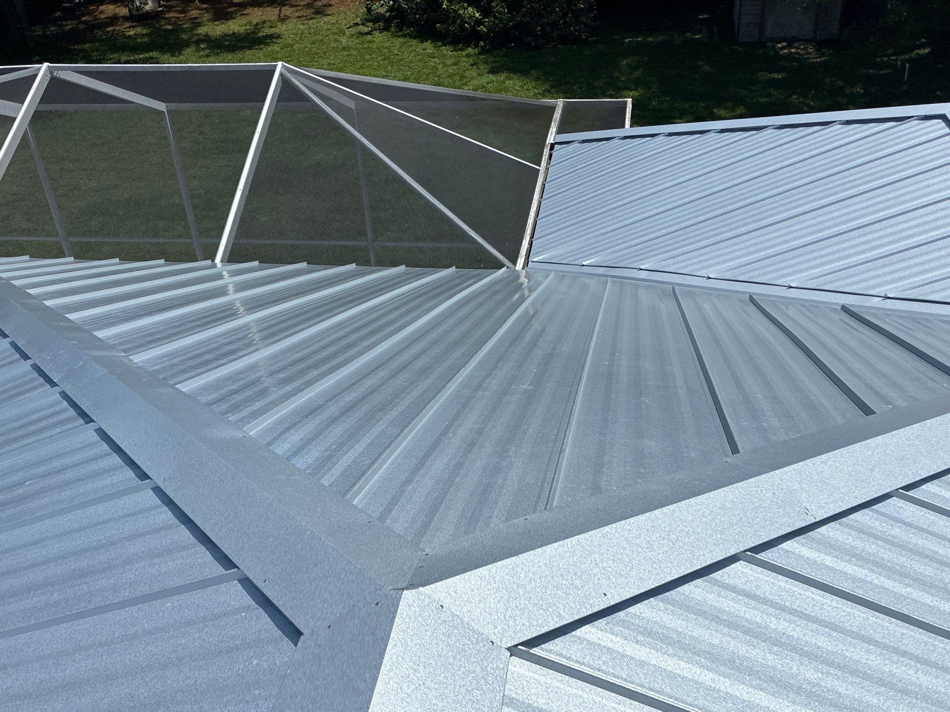 24ga 1" Nail-Strip Mill Finish by Total Roofing System The Metal Roof Experts