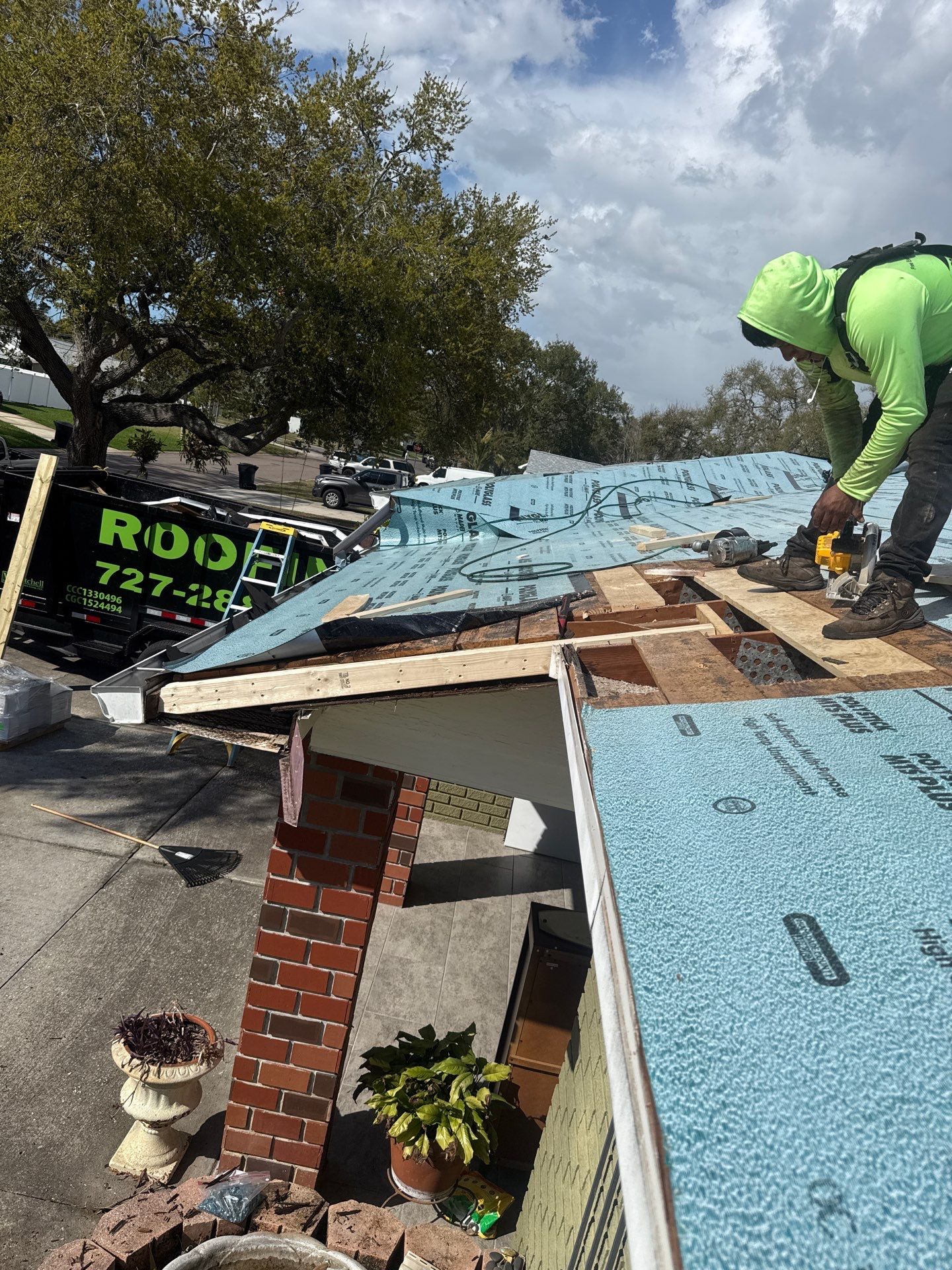 Project in St. Petersburg 33710 by Mitchell Roofing Company LLC