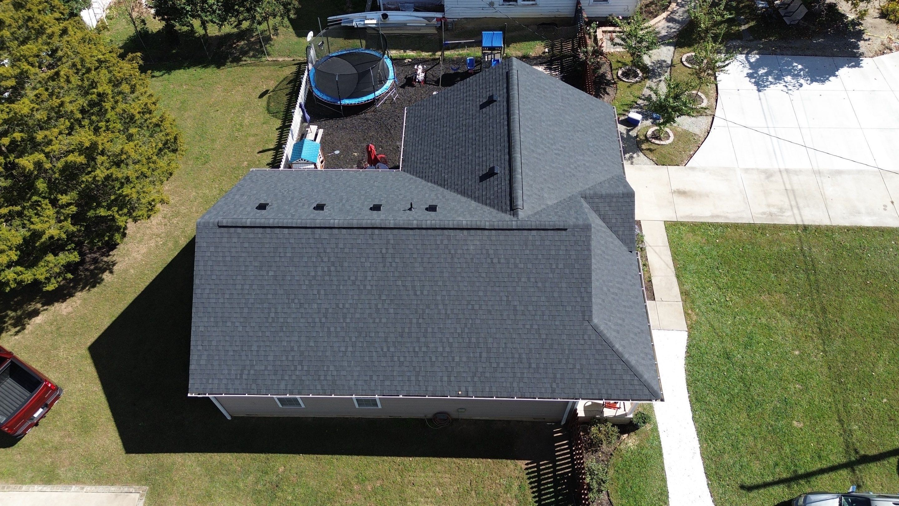 Roof replacement by hail damage  by Just Brilliant Restoration JBR