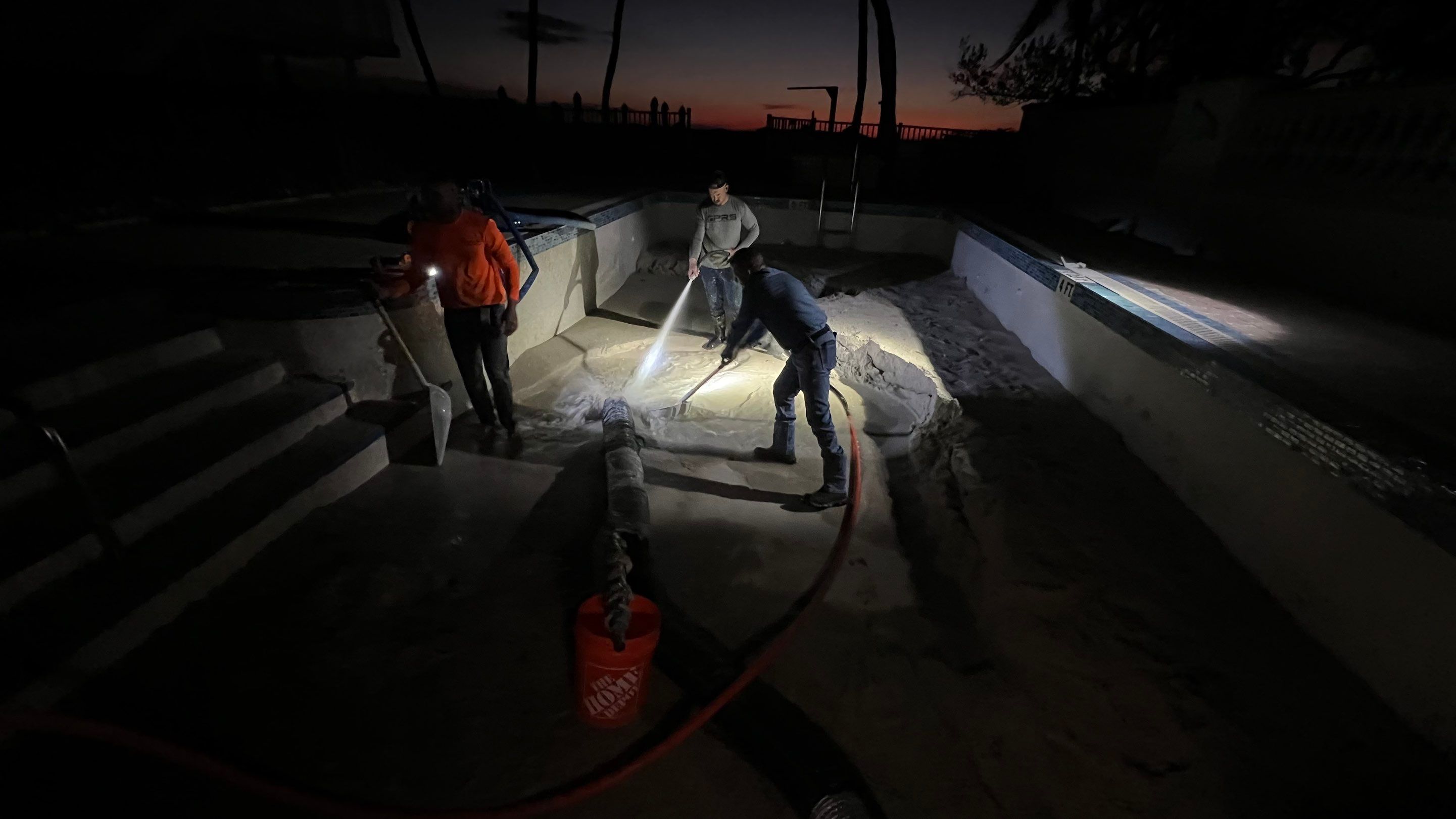 Naples Resort Pool Cleanout and Stormwater System Maintenance by Don Mar, Inc. Storm Water Solutions