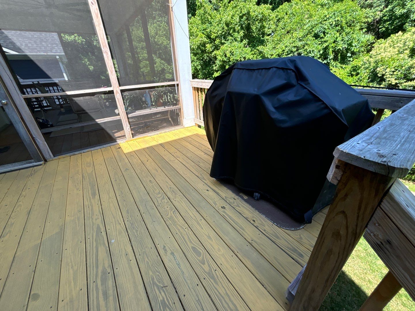 Weathered Deck using Wood Sealant by DuraSeal
