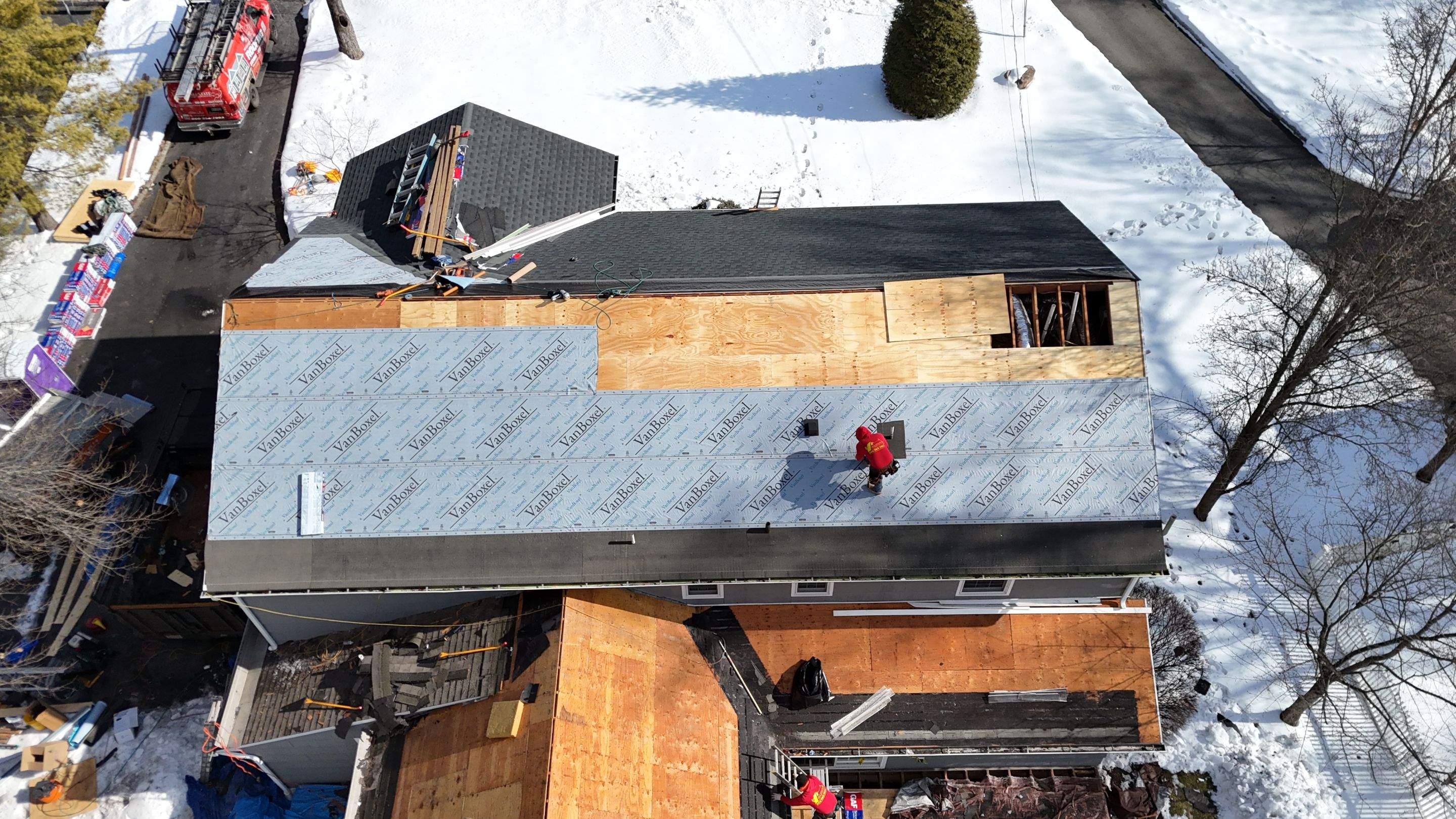 Roof Project in Florham Park, NJ. by All State Home Improvement Inc.