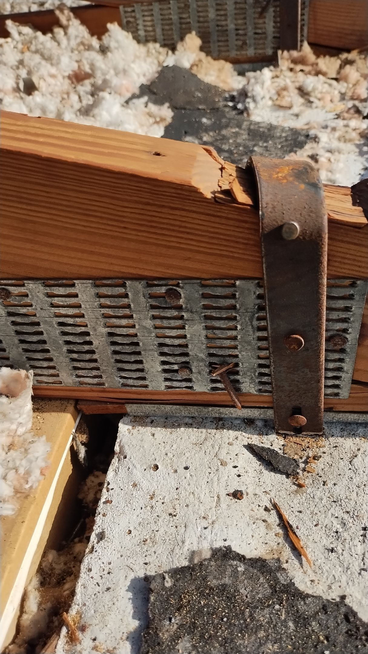 Residential Roofing Installation using 1" Nail strip metal roof by BLUES BROTHERS CONSTRUCTION CORP