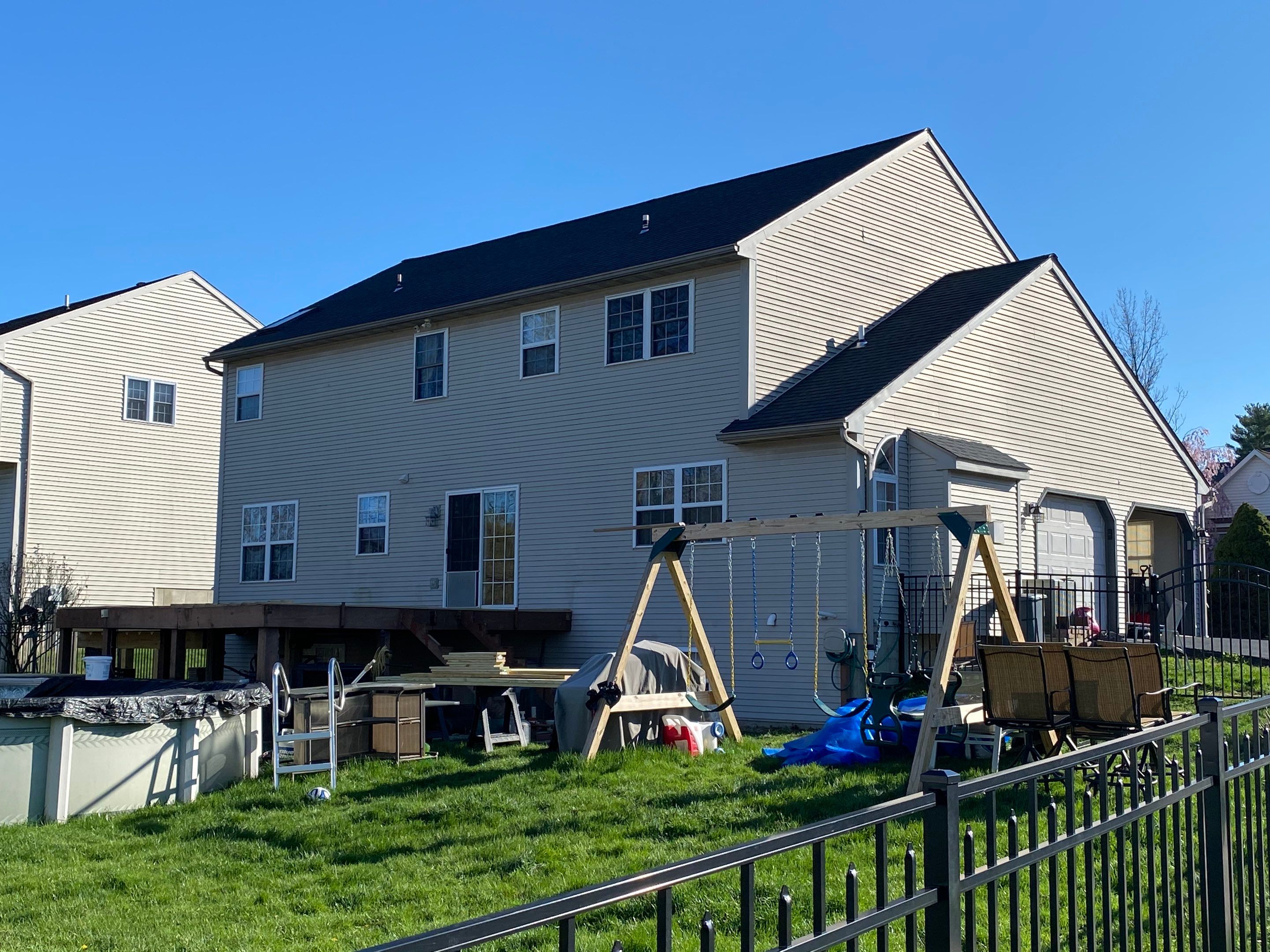 Roofing Installation using CertainTeed Landmark - Moire Black by Storm Guard of Ches-Mont PA