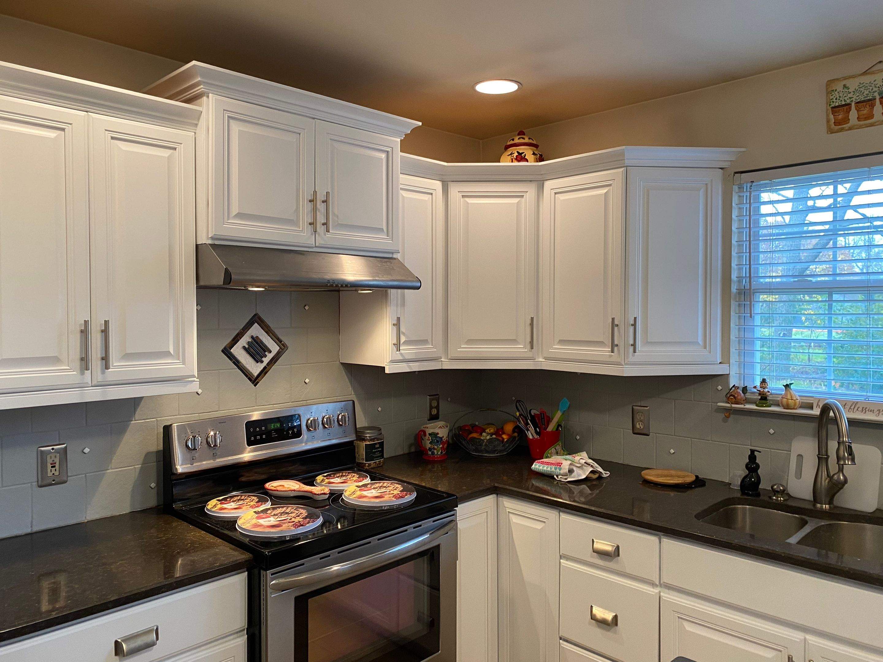 High End Kitchen Cabinet Painting by Ryan Amato Painting LLC and Lehigh Valley Epoxy