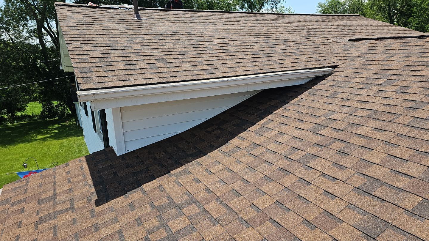 Atlas Pinnacle, Color, Burnt Hickory, Drip Edge, Color, Royal Brown by Eagle Eye Roofing