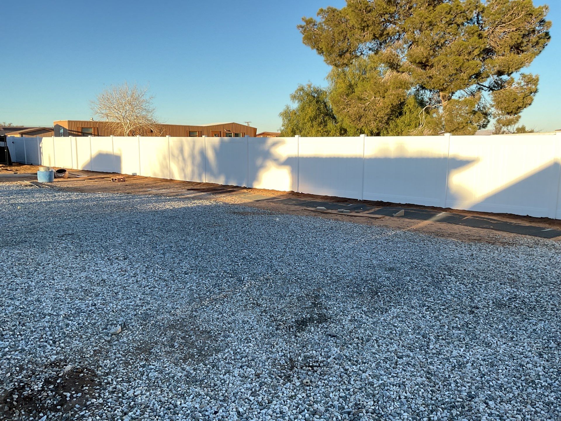 Replacement of old chain link fence by Fence Guys Inc. 