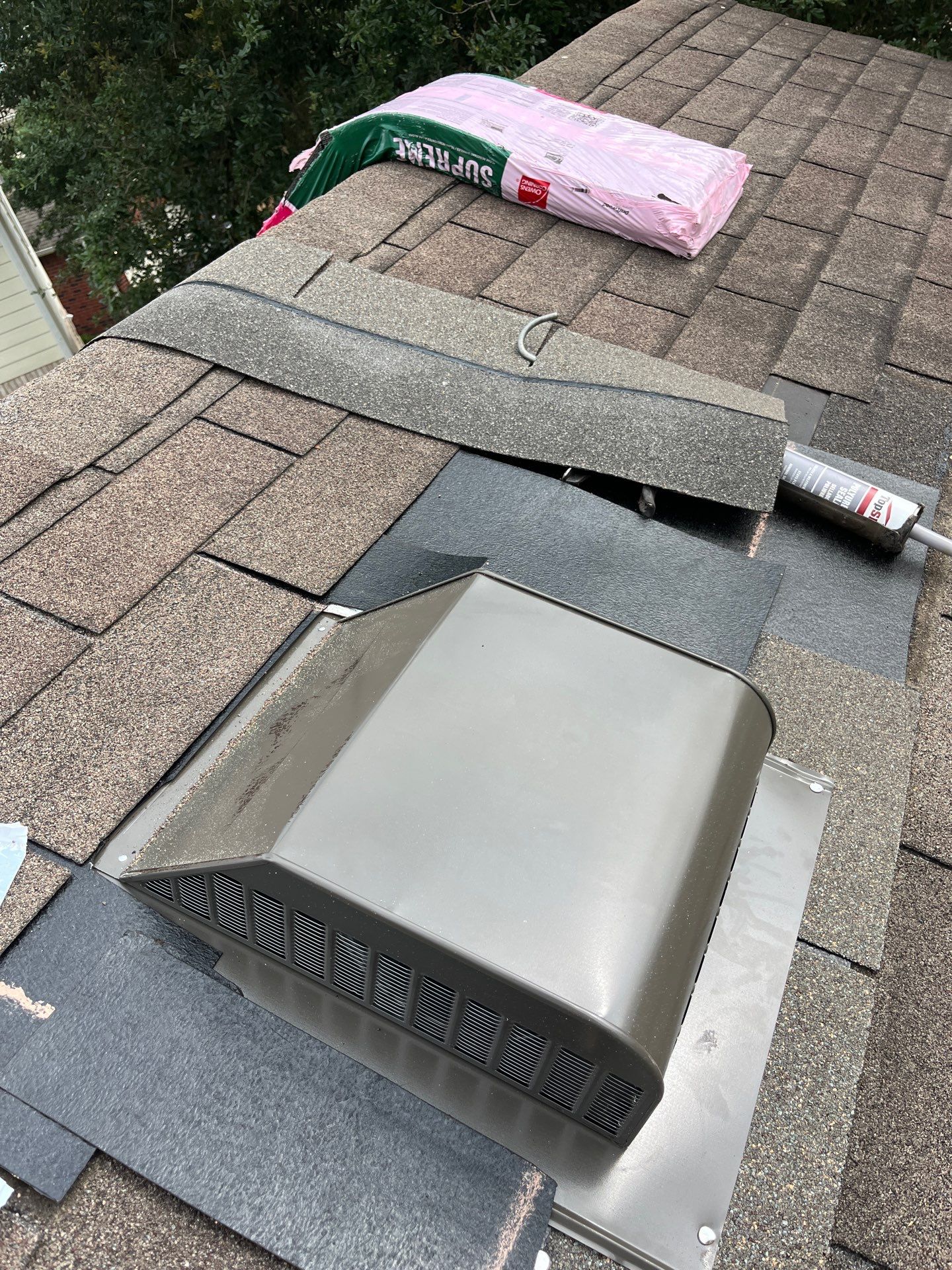 Residential Roofing Repair using Owen's Corning Duration (Lifetime) Shingles by Roof Repair Company