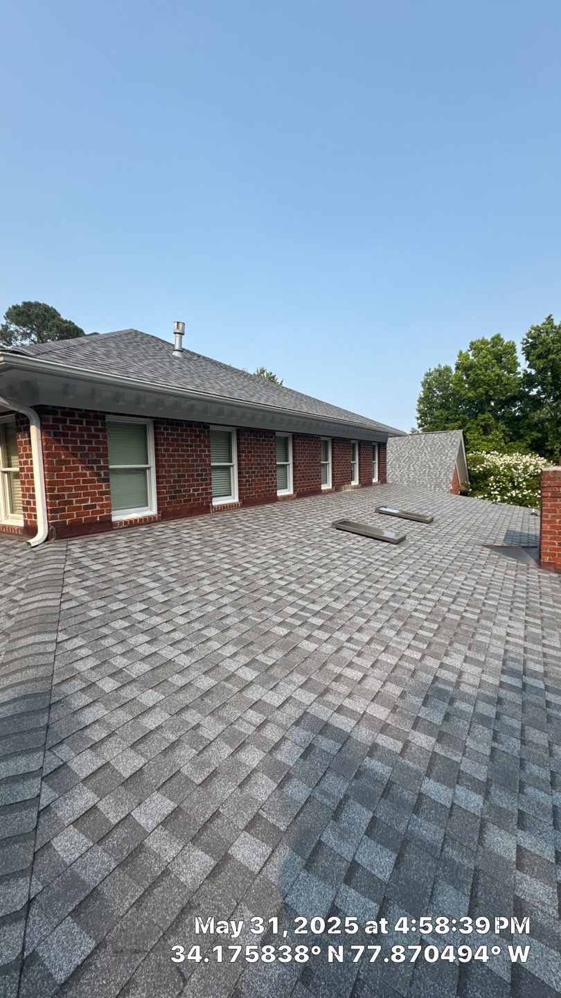 Asphalt Shingle Roof Replacement- Wilmington, NC by Summit Roofing 
