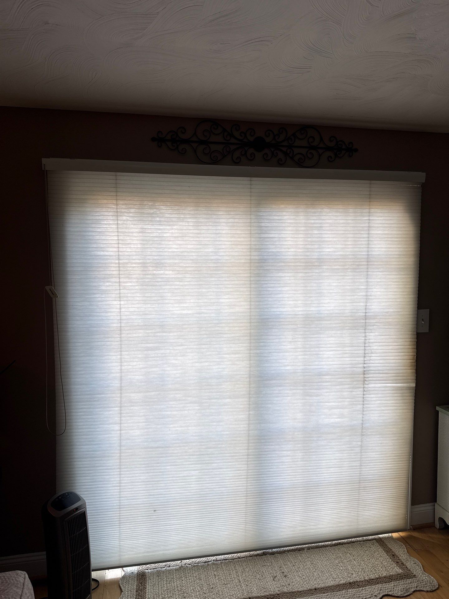 Roller Shade Installation - Severna Park by Southern Maryland Custom Blinds