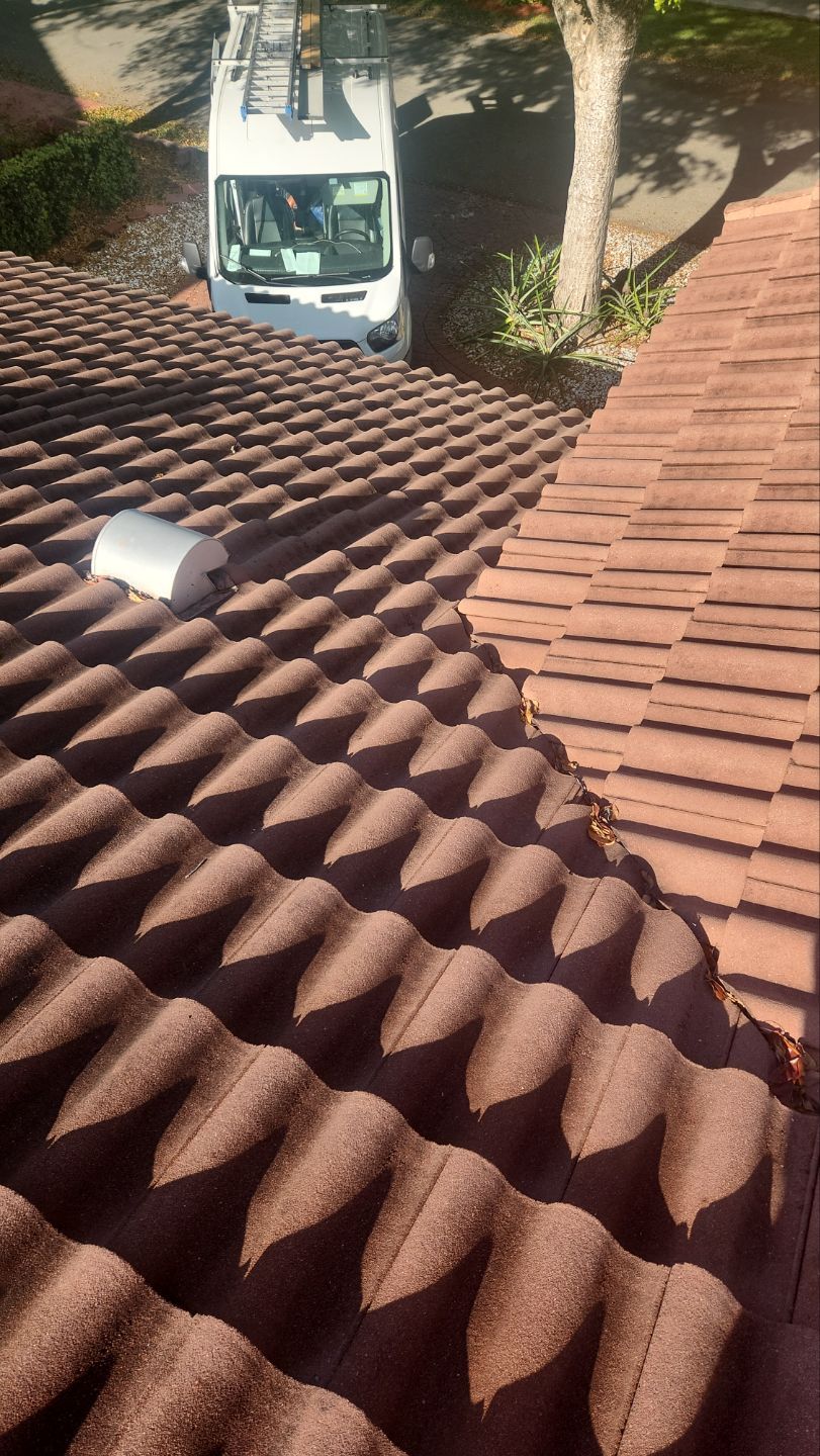 Clay Tile Roof Leak Repair and Sheathing Replacement in Hollywood by Aastro Roofing