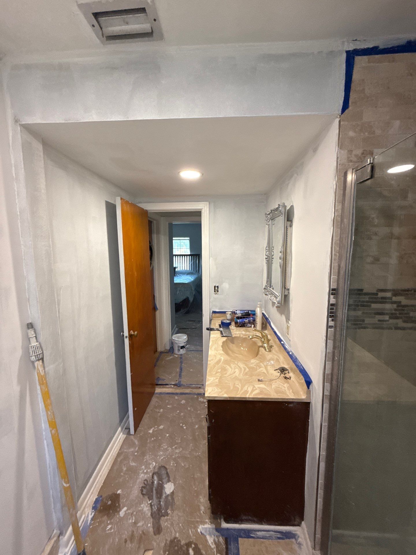 Luxury Bathroom Makeover: Walk-in Shower & Saloon Doors Renovation by urban green energy llc