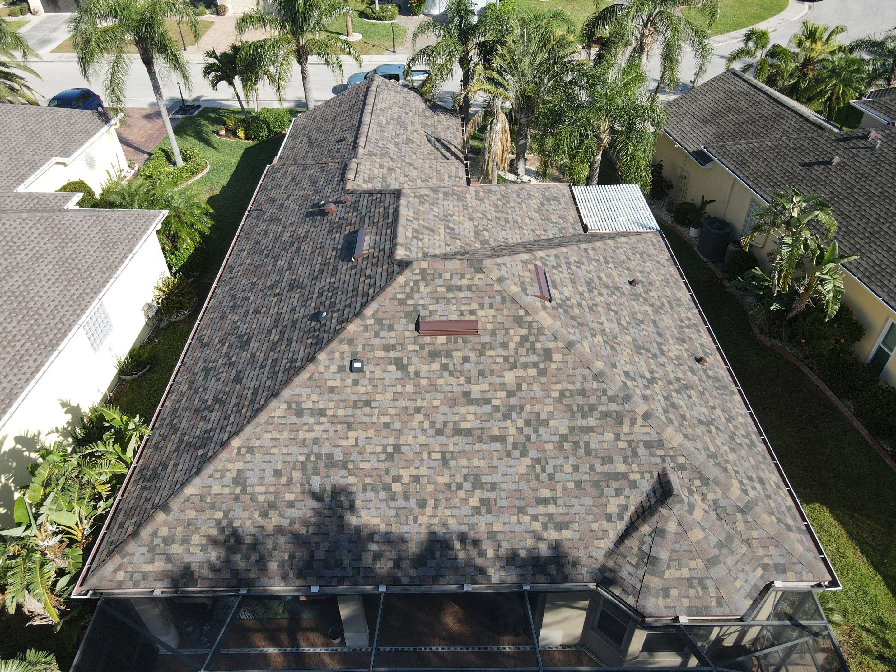 Roof replacement in Sun City Center, FL. by Steadfast Roofing