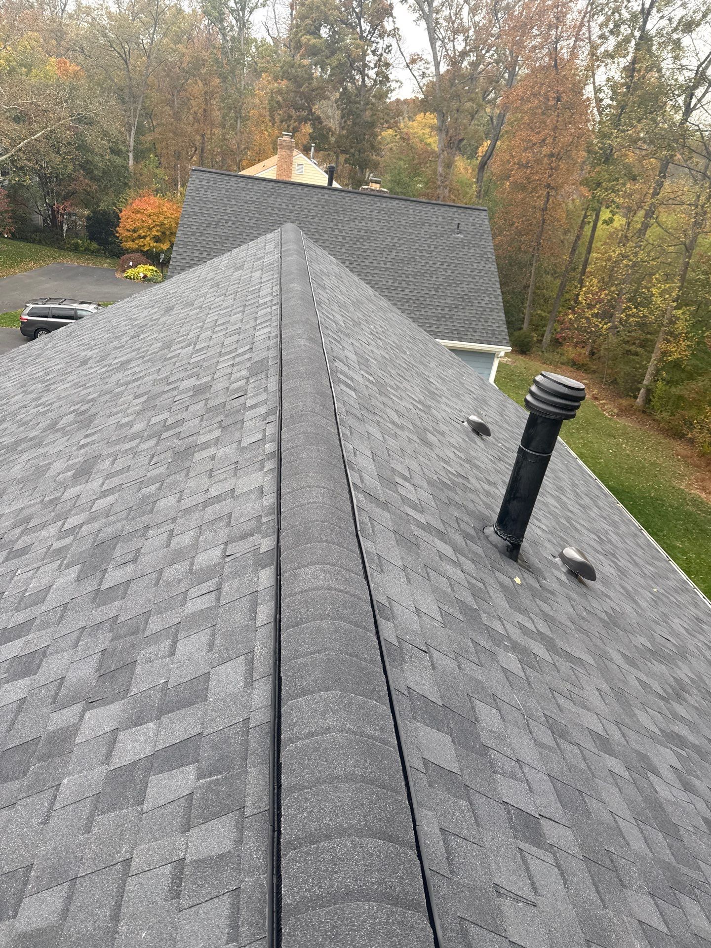 Alexandria :Residential Roof Replacement with CertainTeed Landmark Pro in Max Def Moire Black  by RM Banning, Inc.