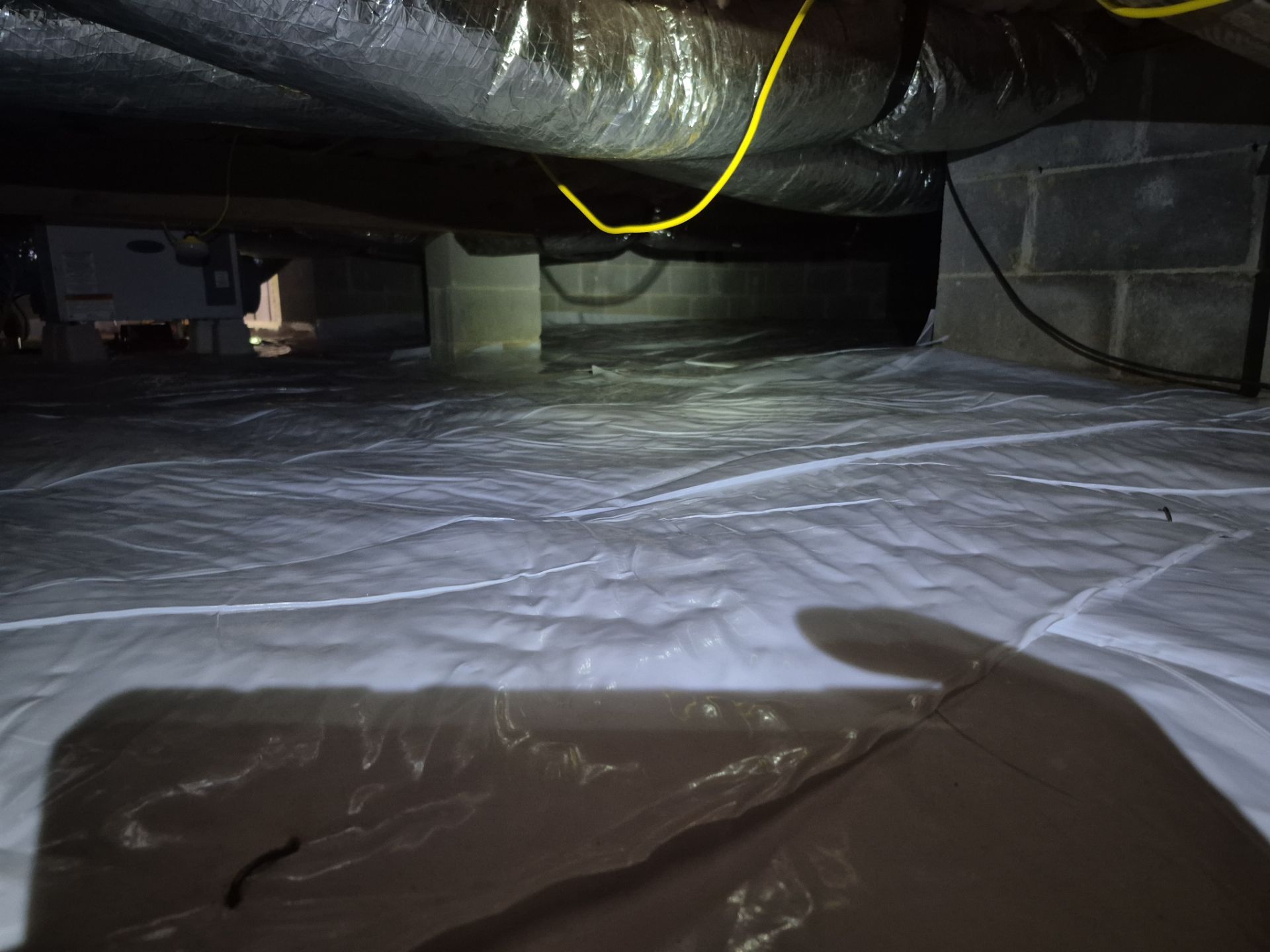 Project in Williamsburg by Patriot Crawl Space Repairs