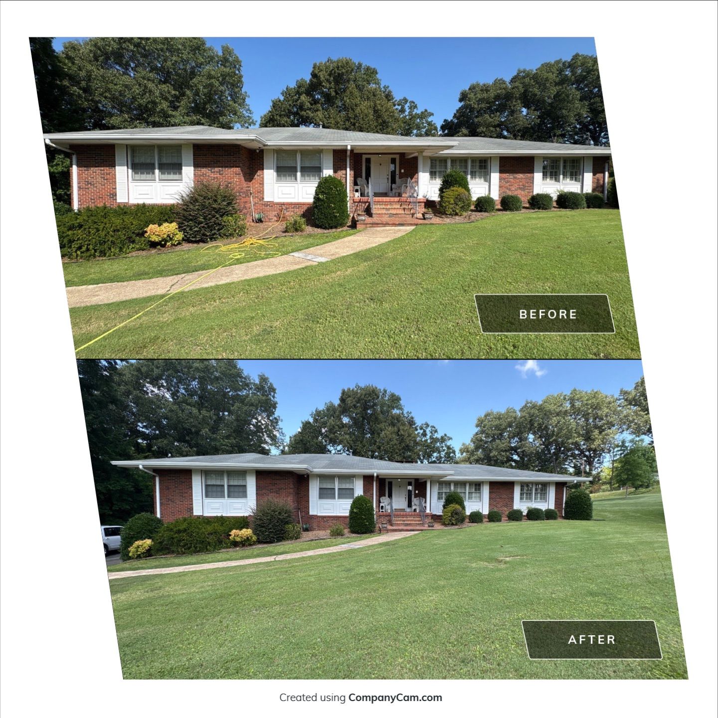 Project in Chattanooga by Curb Appeal 