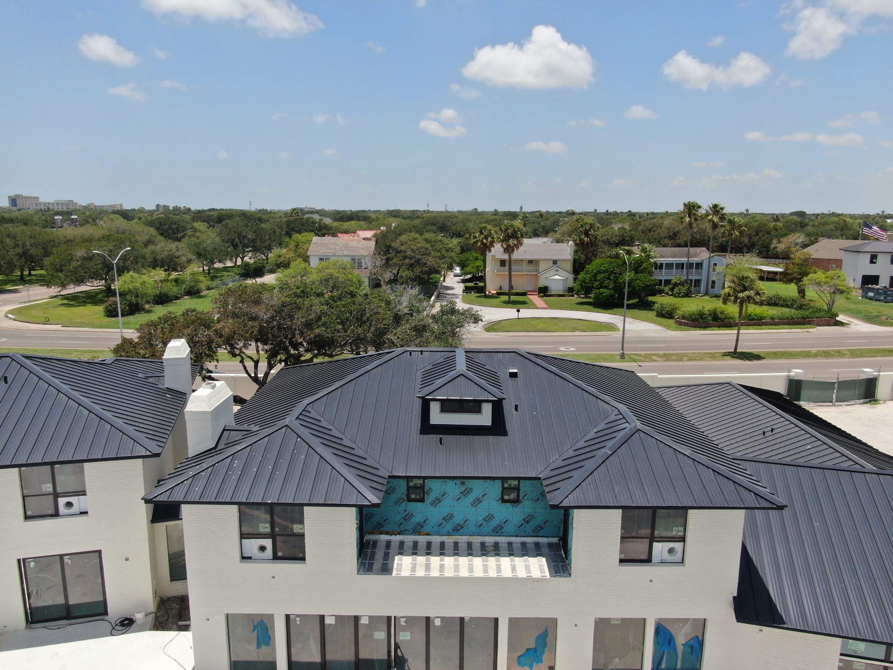 Megalodon Metal Roof on Corpus Bay by Bayfront Roofing and Construction