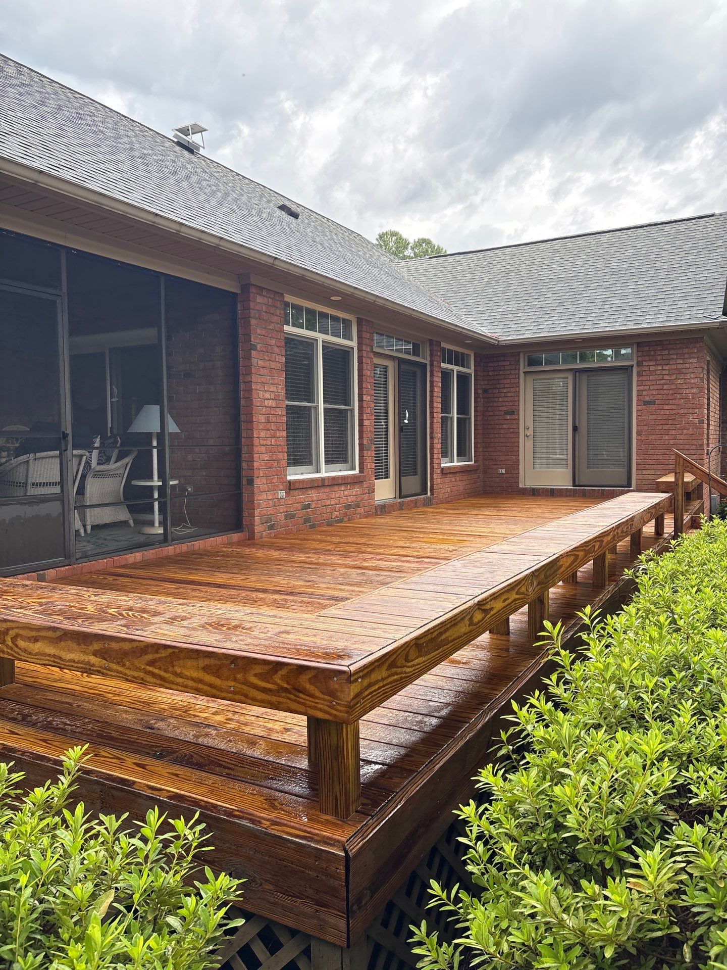 Deck using Wood Sealant by DuraSeal