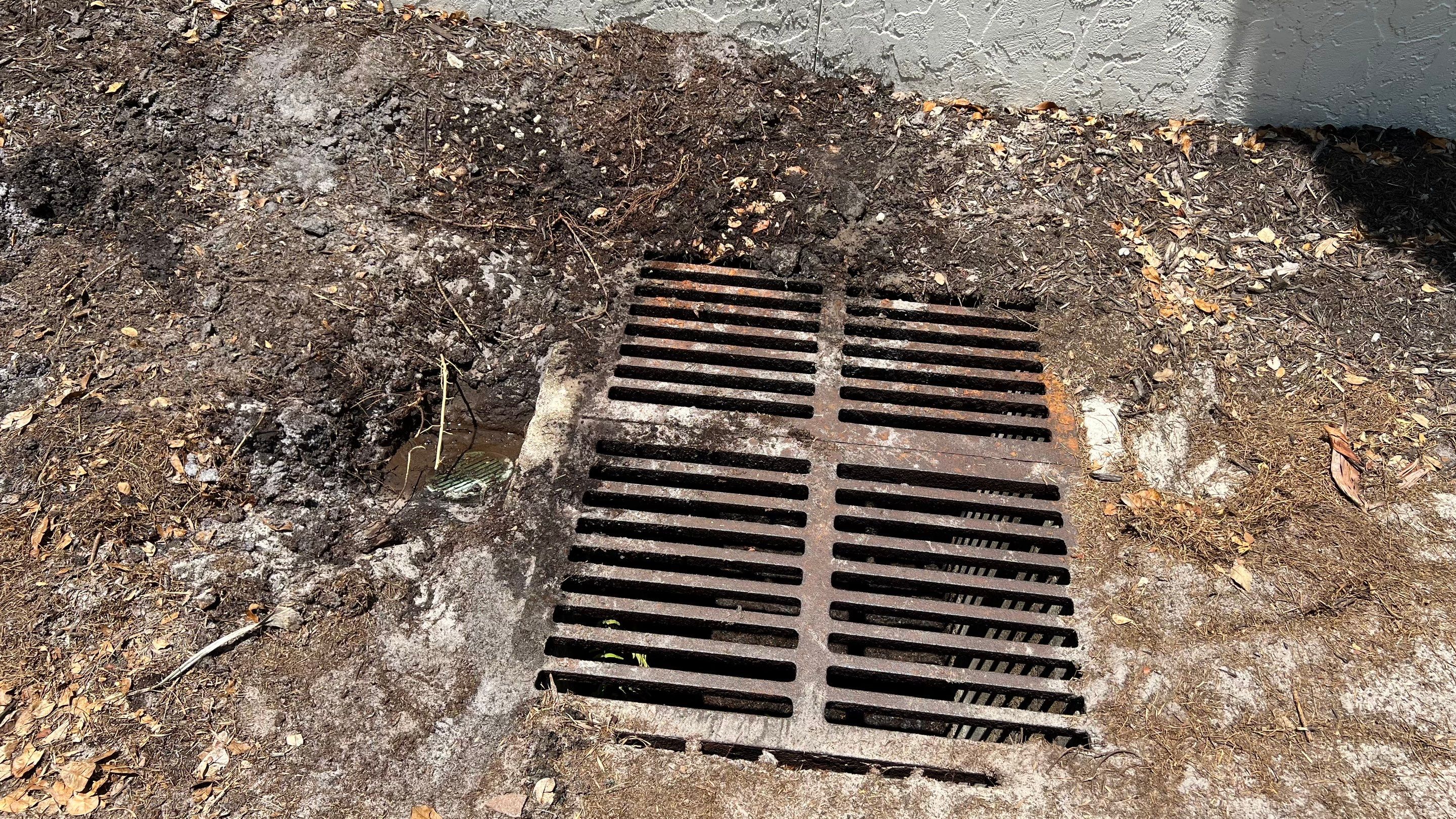Residential Stormwater Gutter Drain System Maintenance by APS Power & Water