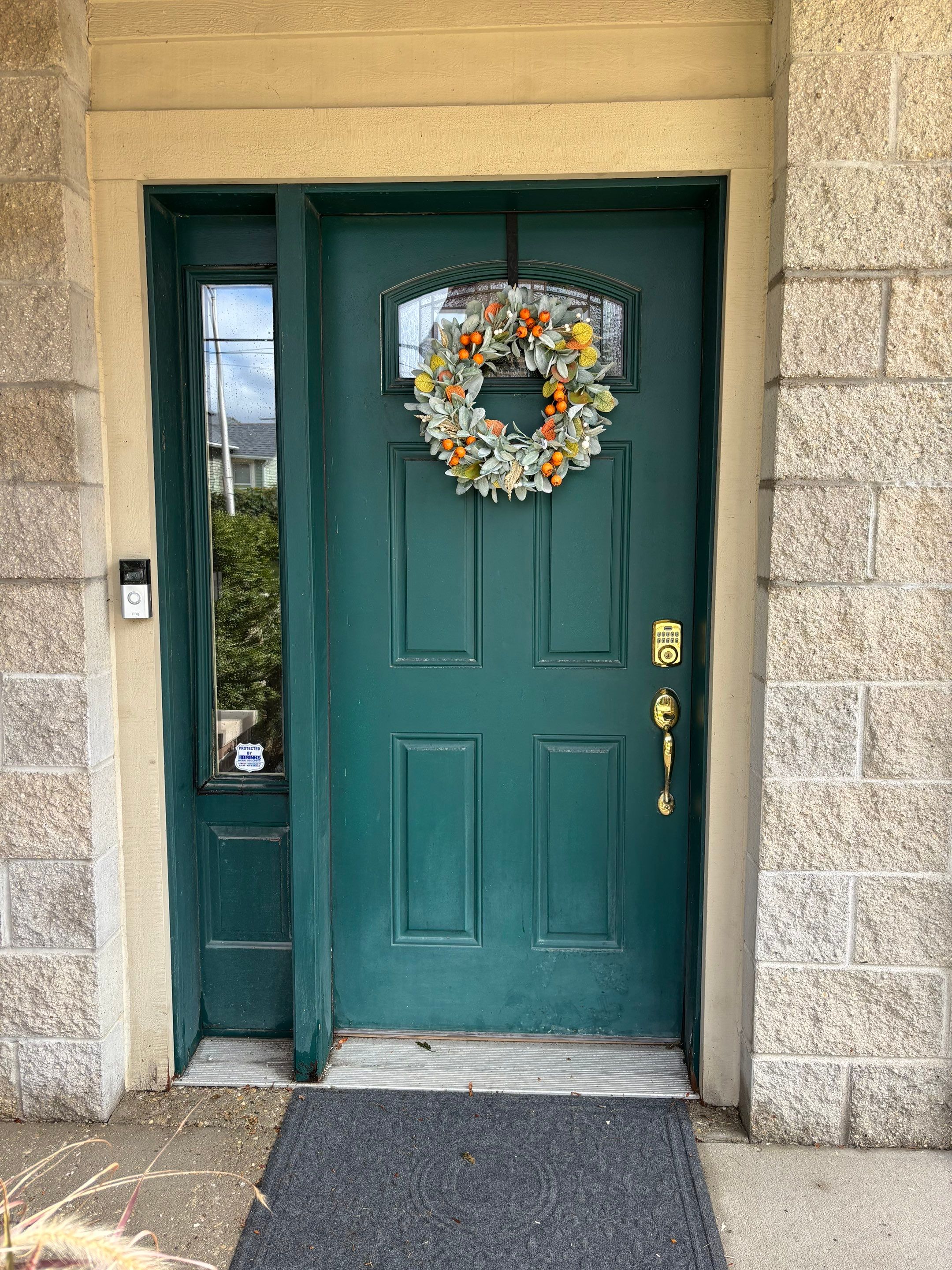 Exterior Door and Railing Finishing by OCS Contracting Services