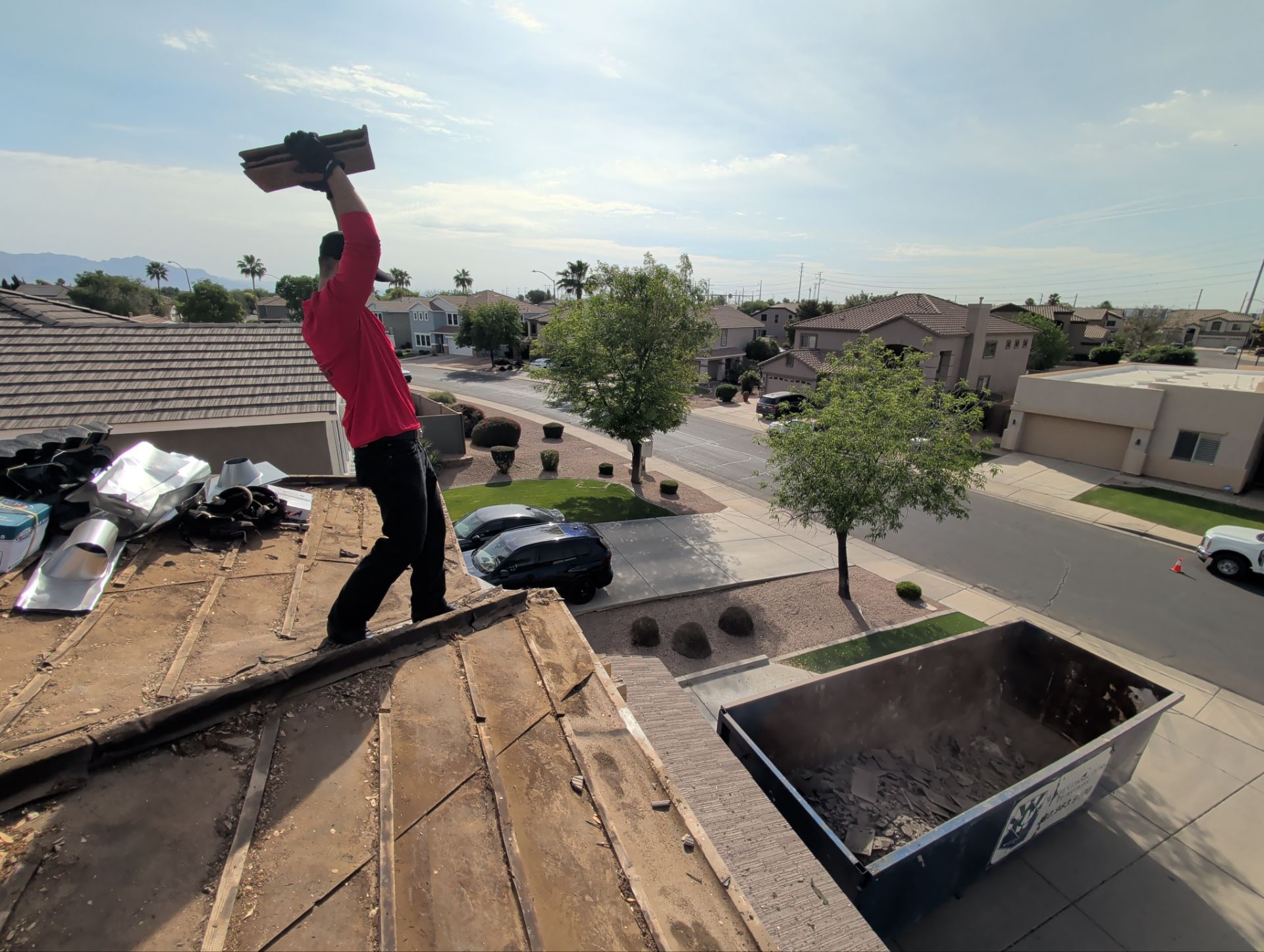 Tile Re-roof  by Mighty Dog Roofing East Valley