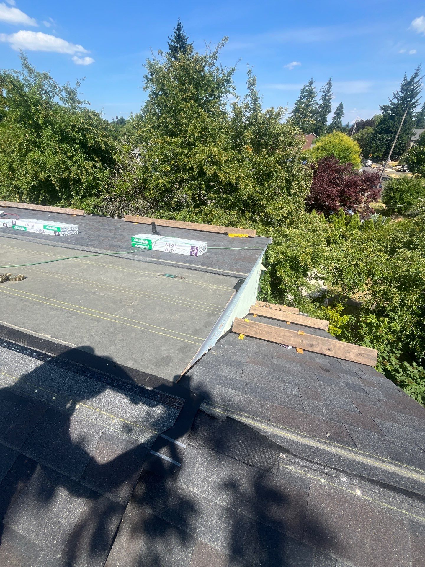 Project in Portland by Tom Leach Roofing