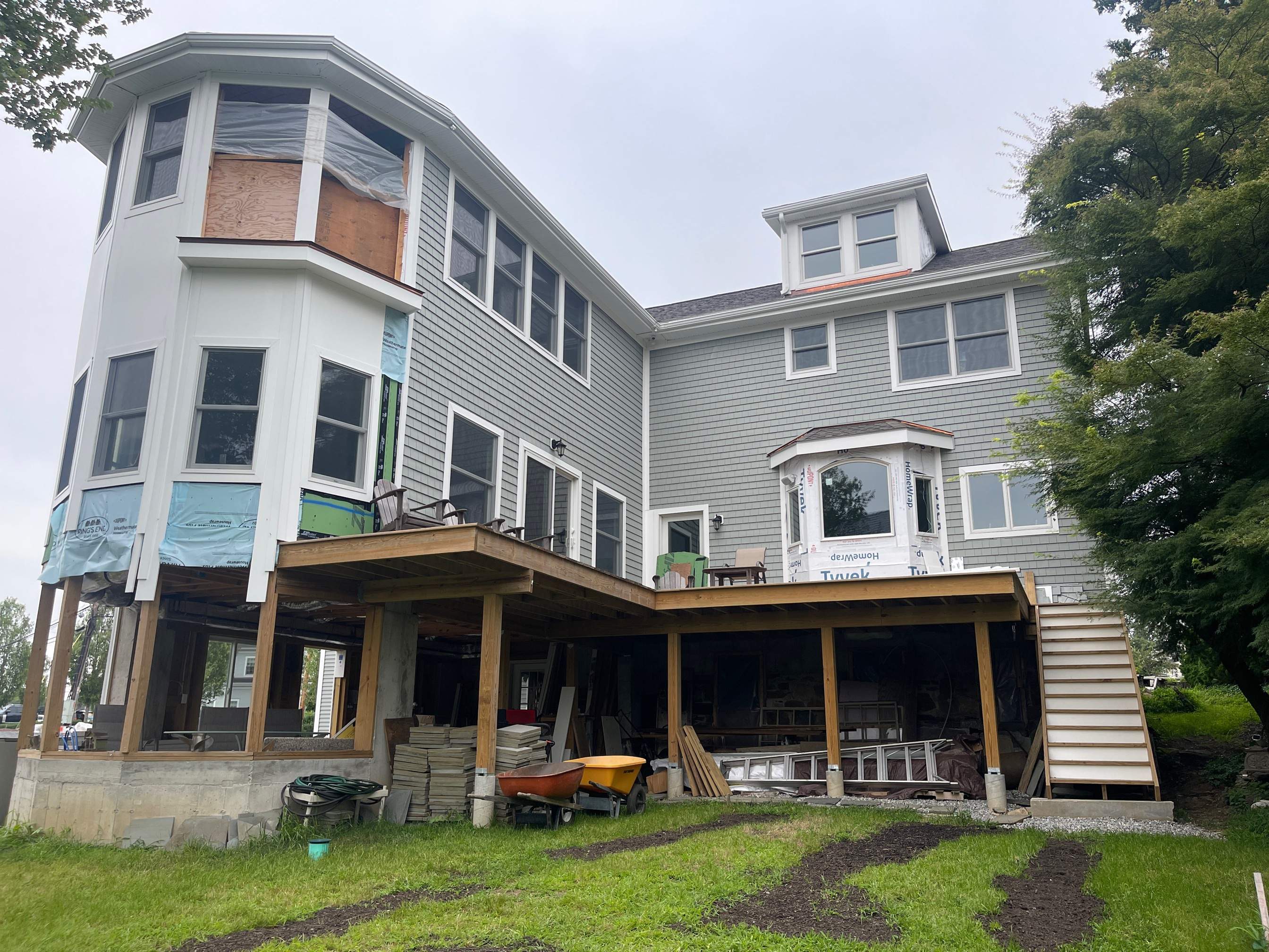 Siding Installation using Certainteed Mainstreet Seagrass by A Plus Exterior