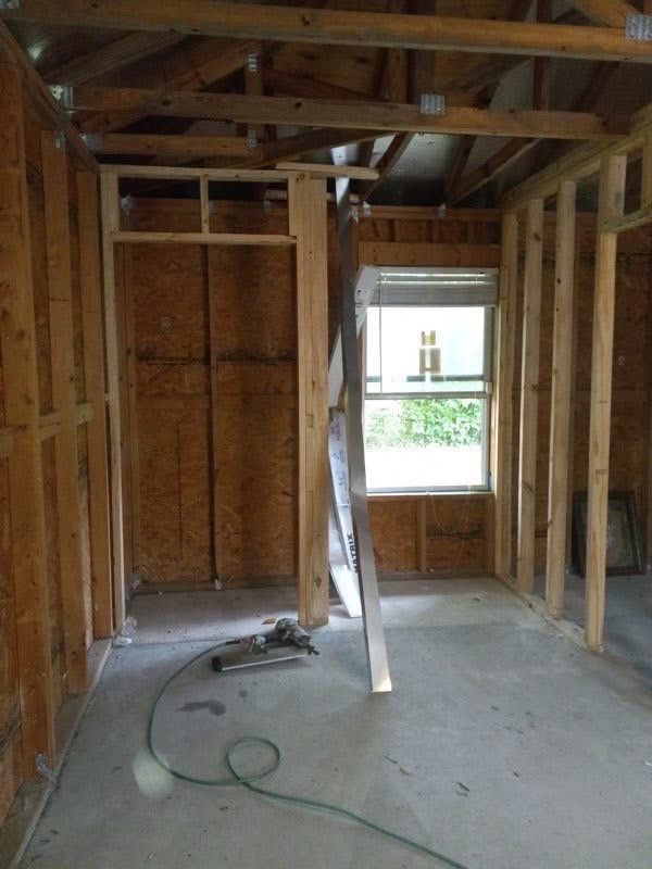 Garage Converted to A Apartment - Project in Houston, Tx by Harden Enterprise Services LLC