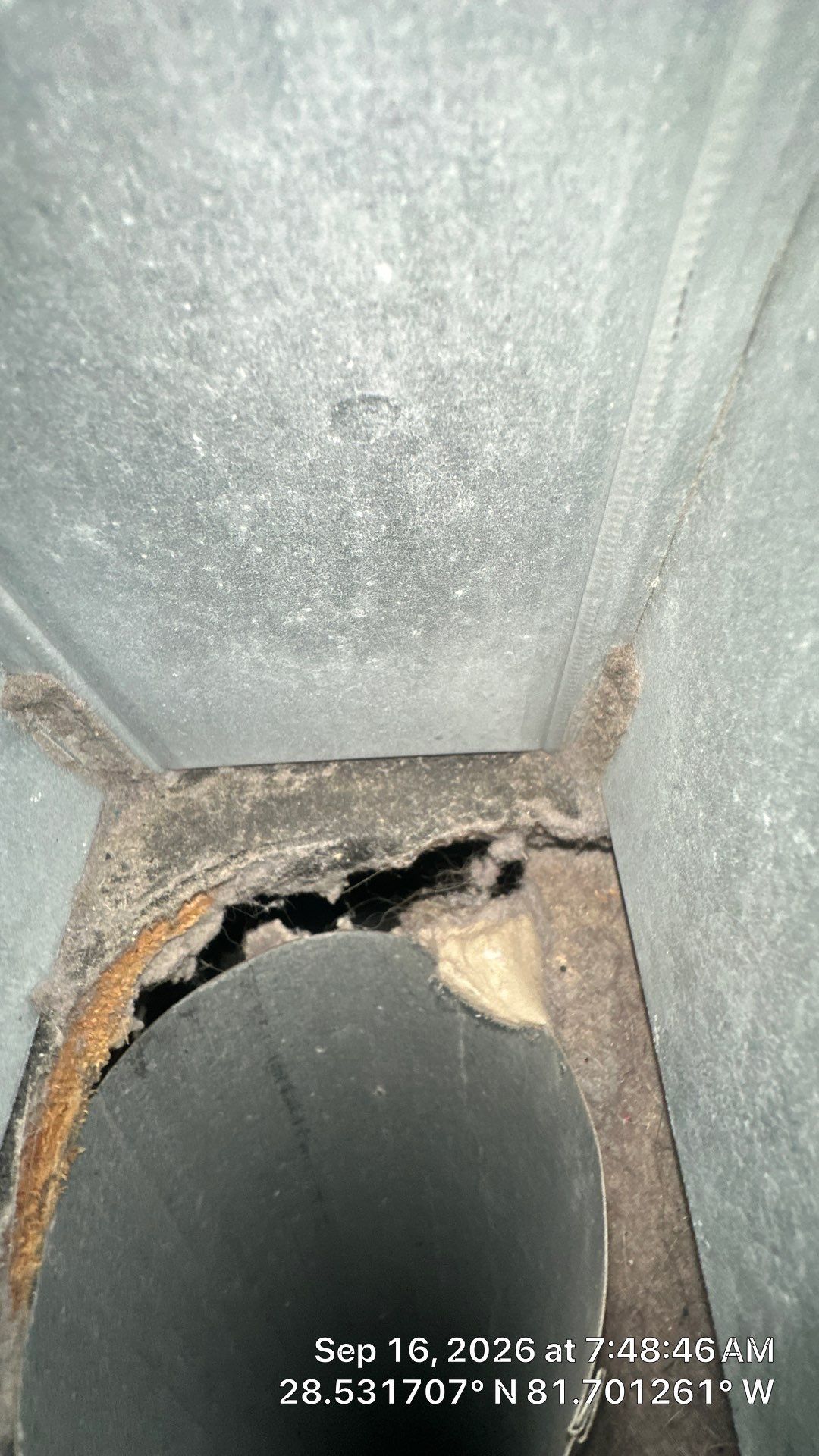 Supply Boot Connection Sealing in Clermont by Hygienic Air, Inc