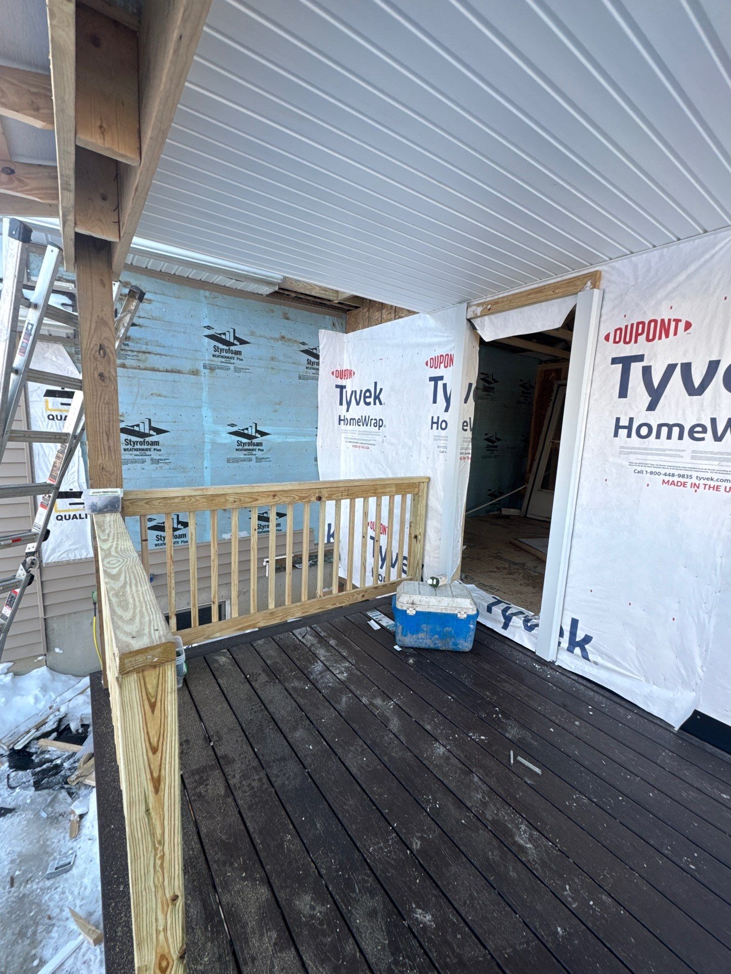 House addition and reroof by Horst Custom Homes 