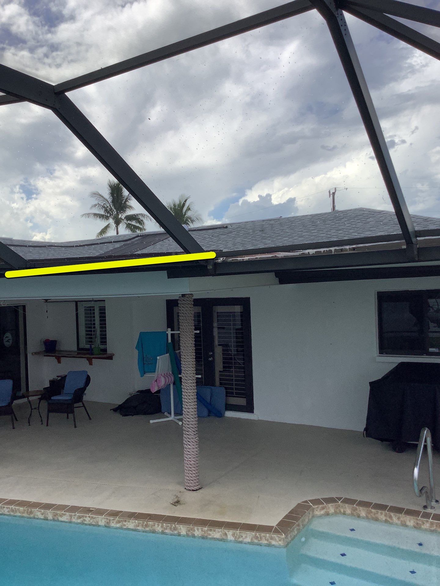 6 Inch Seamless Gutters using Musket Brown Seamless Gutters in Cape Coral FL by Gutter Professors