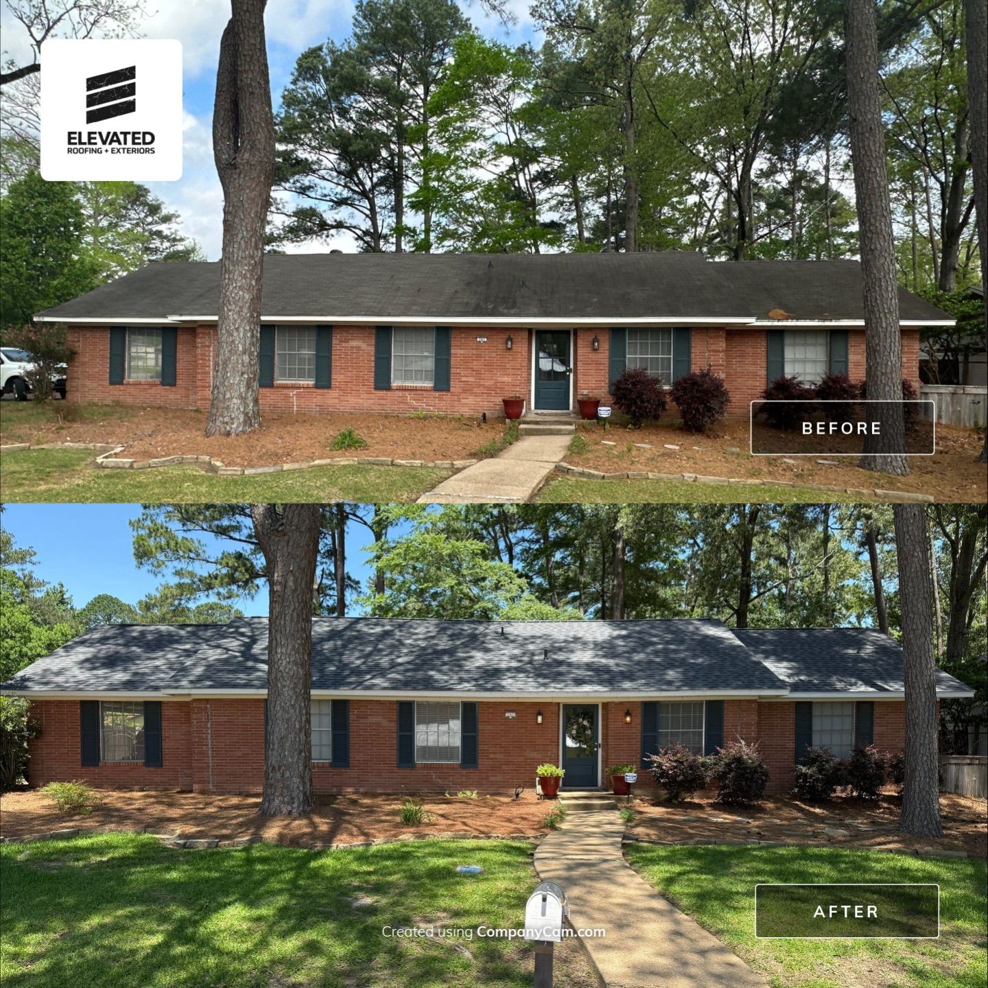 Full Roof Redeck & Exterior Restoration | Brandon, MS by Elevated Roofing + Exteriors