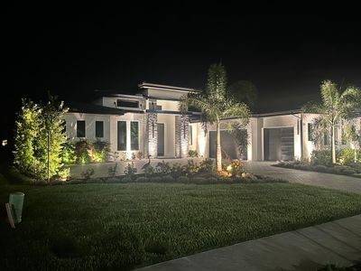 Modern Architectural and Landscape Lighting Installation in Sarasota