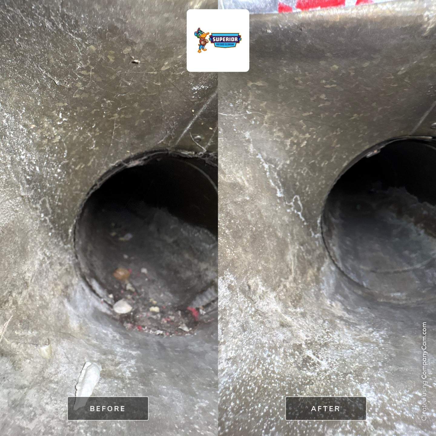 Air Duct Cleaning With a Vacuum Truck in New Castle, PA by Superior Air Duct Cleaning