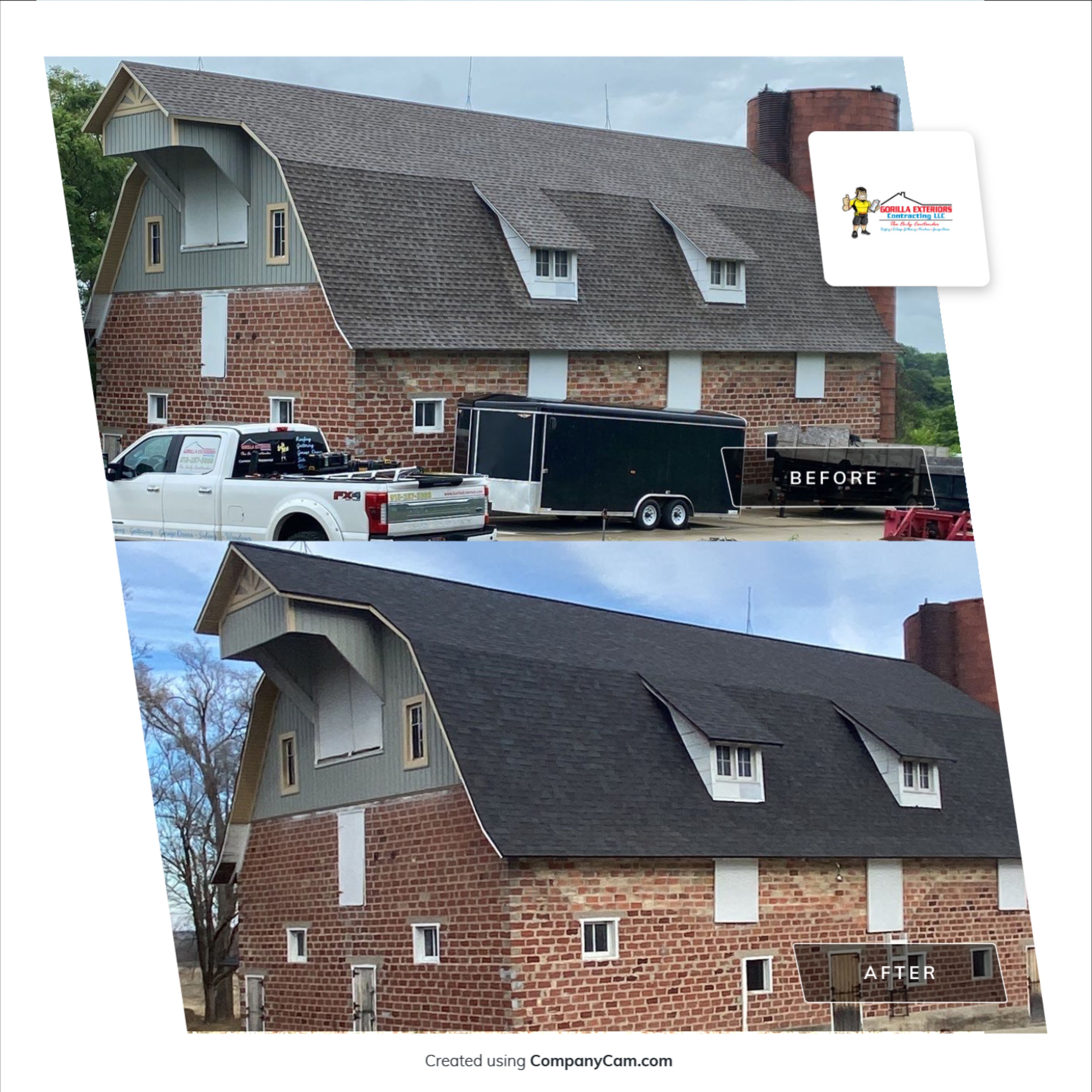 Roof Replacement with upgraded needed exhaust ventilation using Malarkey Vista Class III Impact Resistant Shingles in Black Oak color by Gorilla Exteriors Contracting, LLC