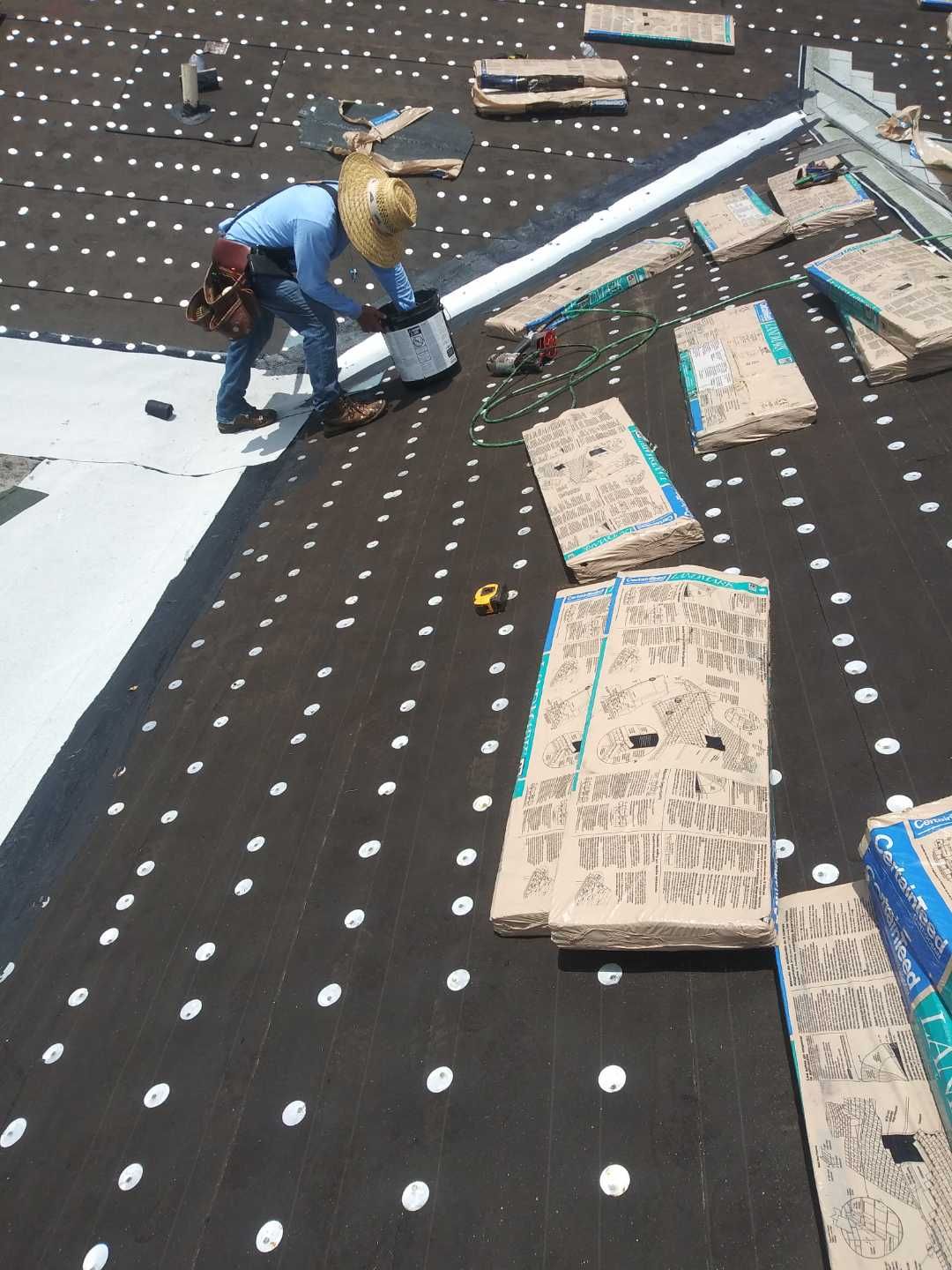 Shingle Roof Repair  using Landmark Shingle by Aastro Roofing