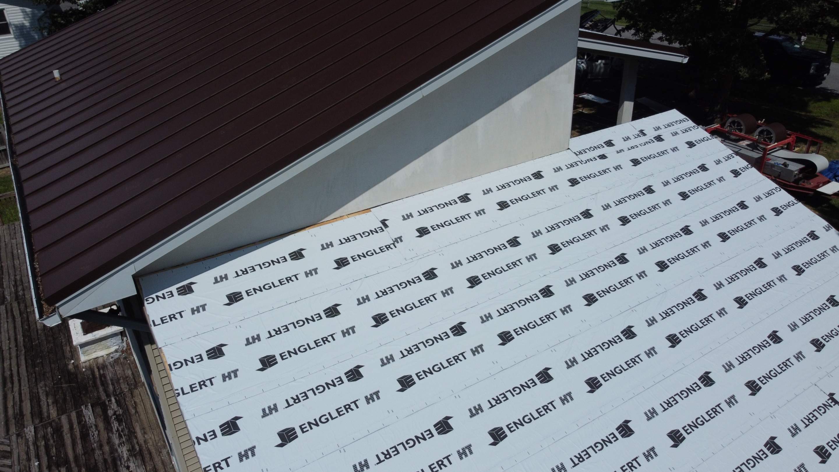 Residential Roofing Installation using Standing Seam Metal Roof | Mechanically Fastened | 24 Gauge by Matter Construction, LLC