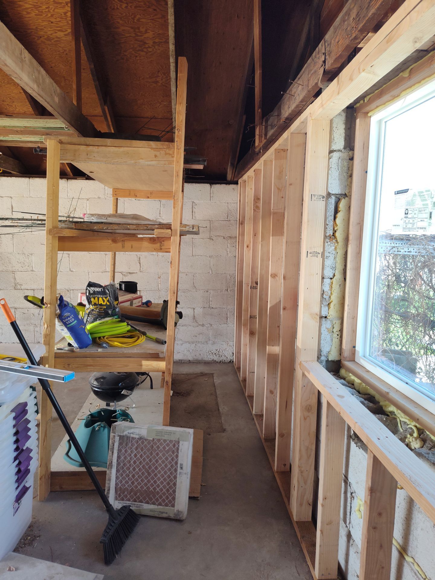 Garage Project in South Ogden by Rudd Builders LLC