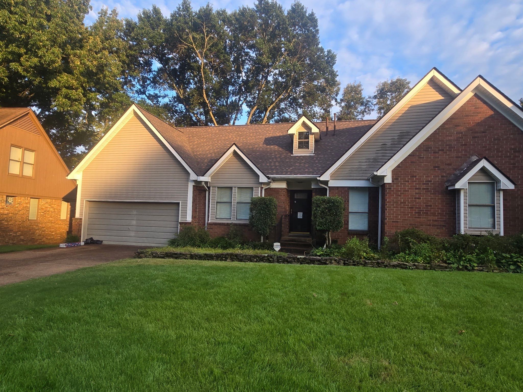Residential GAF Timberline HDZ Roof Replacement in Cordova, TN by Revival Roofing Services