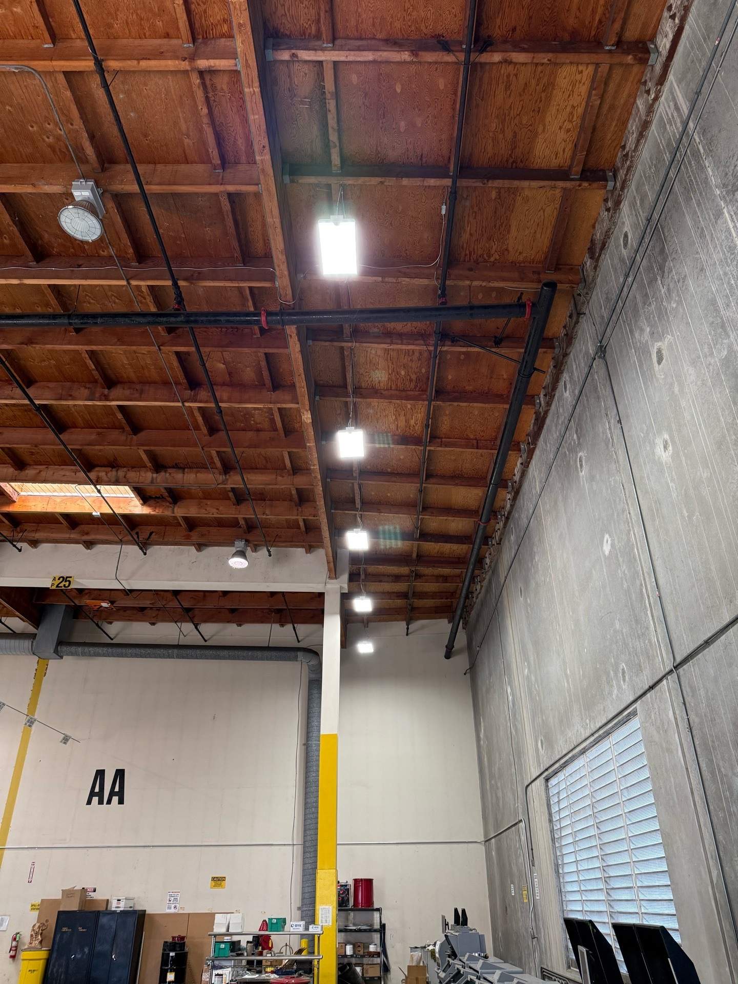 Forklift Charging Stations & LED Lighting Upgrade – Chemical Storage Facility, Santa Fe Springs, CA by Ring and Ping Inc.