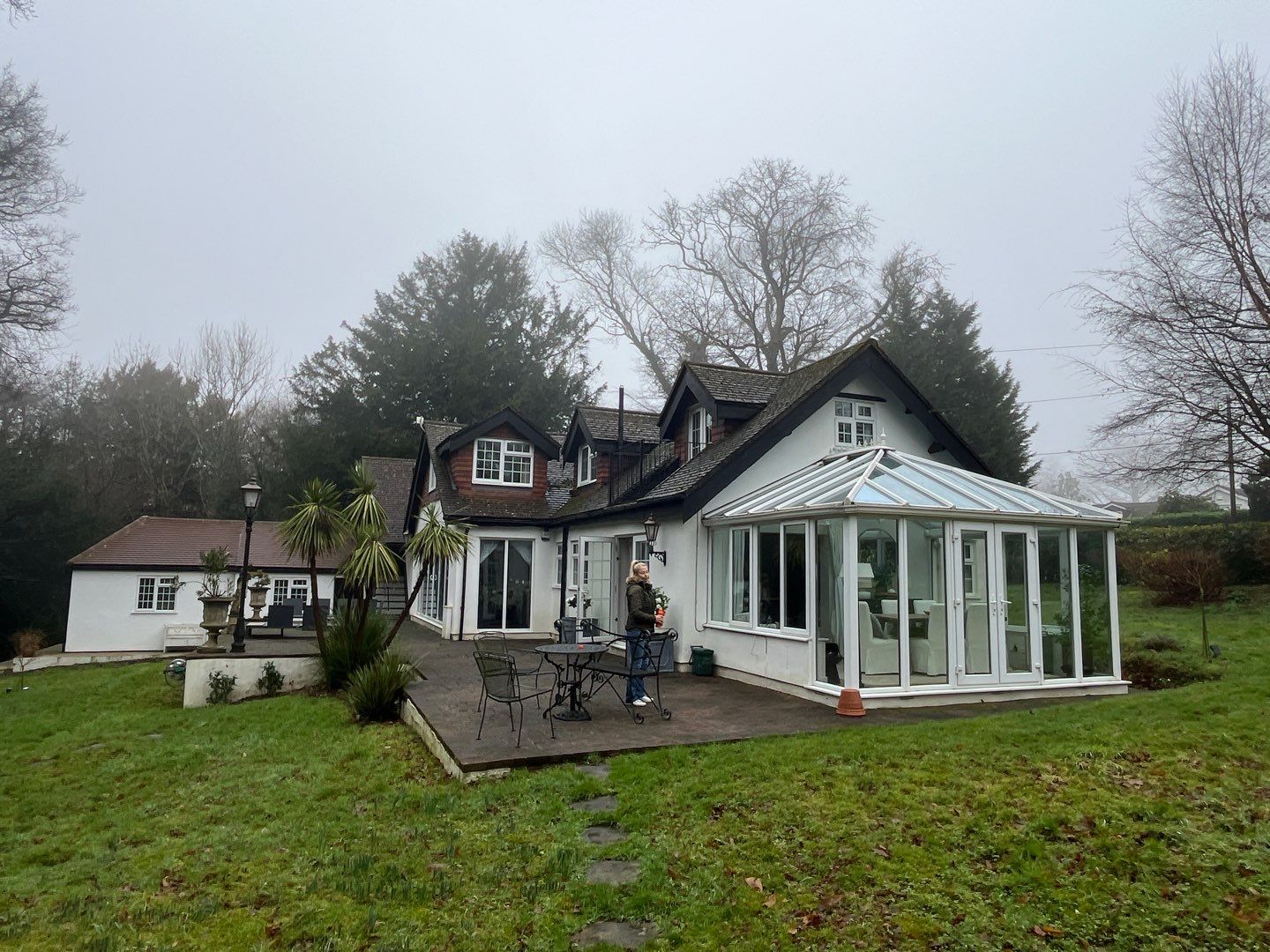 Roof and Patio Cleaning using Honda 15lpm Low Pressure Washing Machine by Ges Exterior Cleaning ltd