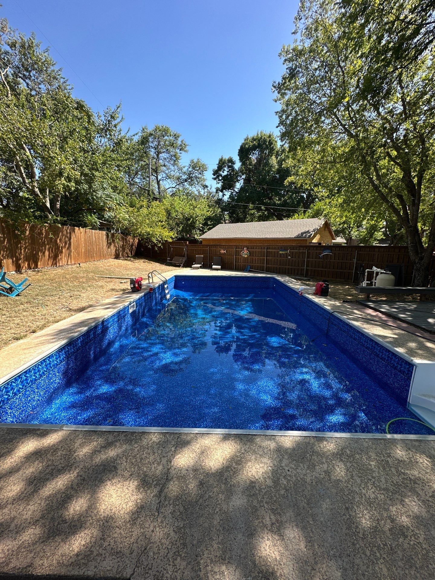 Vinyl Liner Replacement Arlington by Sink or Swim Pools