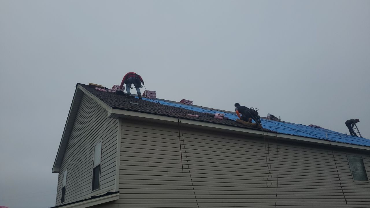 Residential Roofing Installation using Owens Corning by Inspector Roofing and Restoration