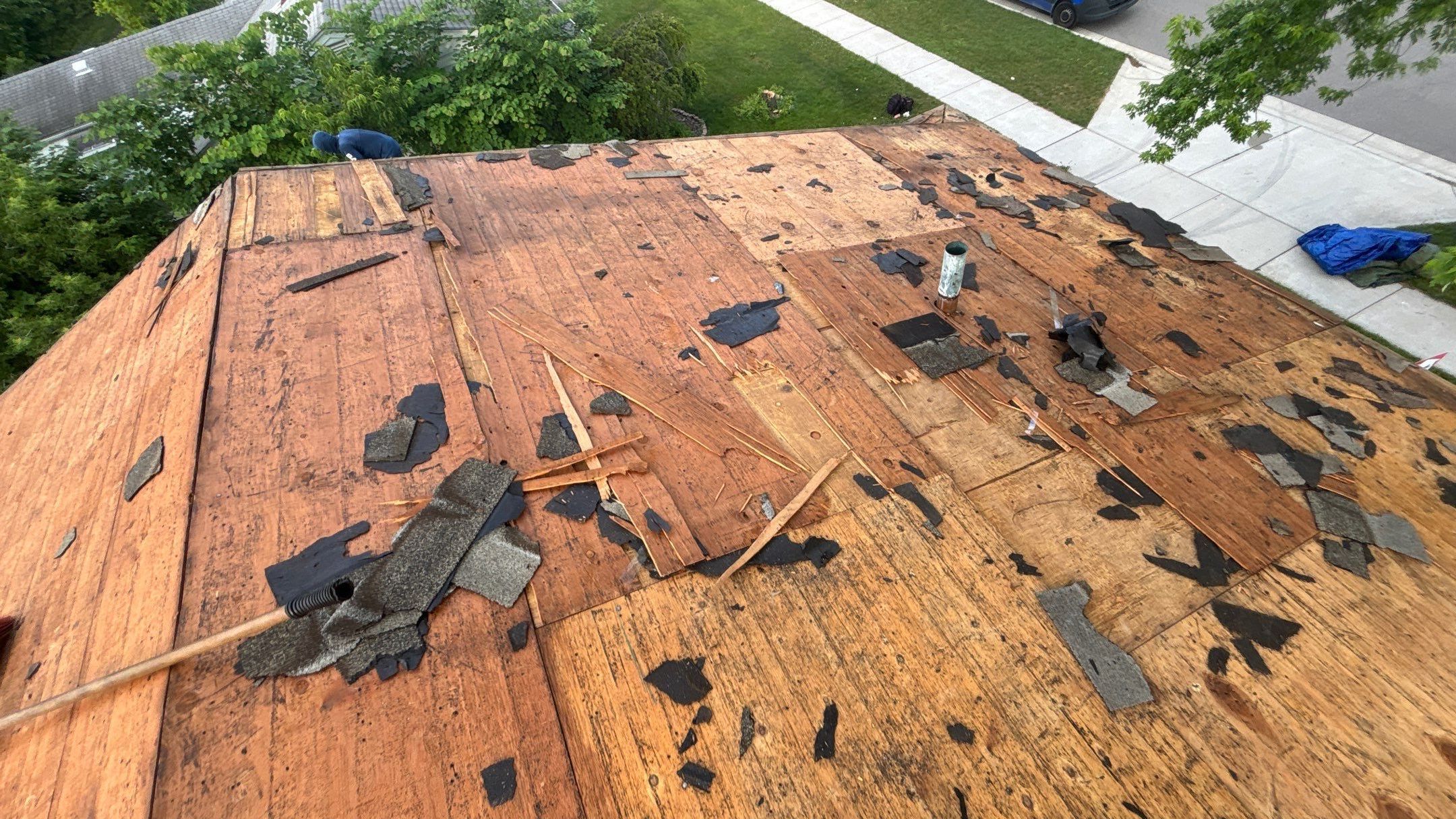 Roof Replacement using Owens Corning Slatestone Gray by 180 Contractors