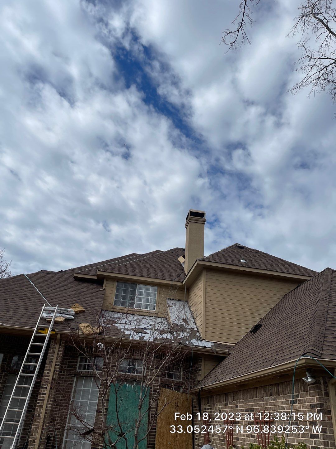 Roof Damage Repair  by SLM General Contractors & Roofing